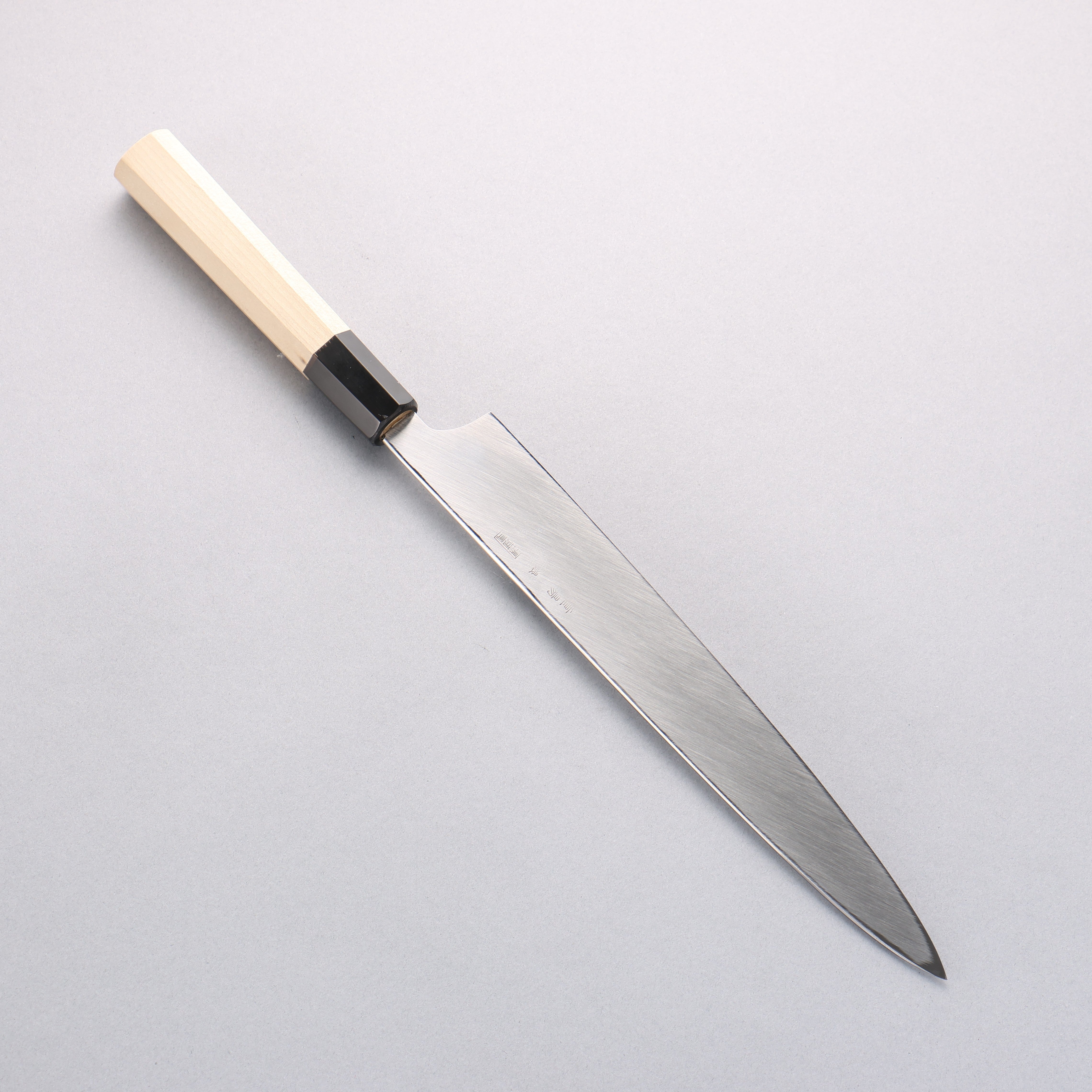 Choyo Silver Steel No.3 Mirrored Finish Yanagiba 240mm Magnolia Handle - Japanny - Best Japanese Knife