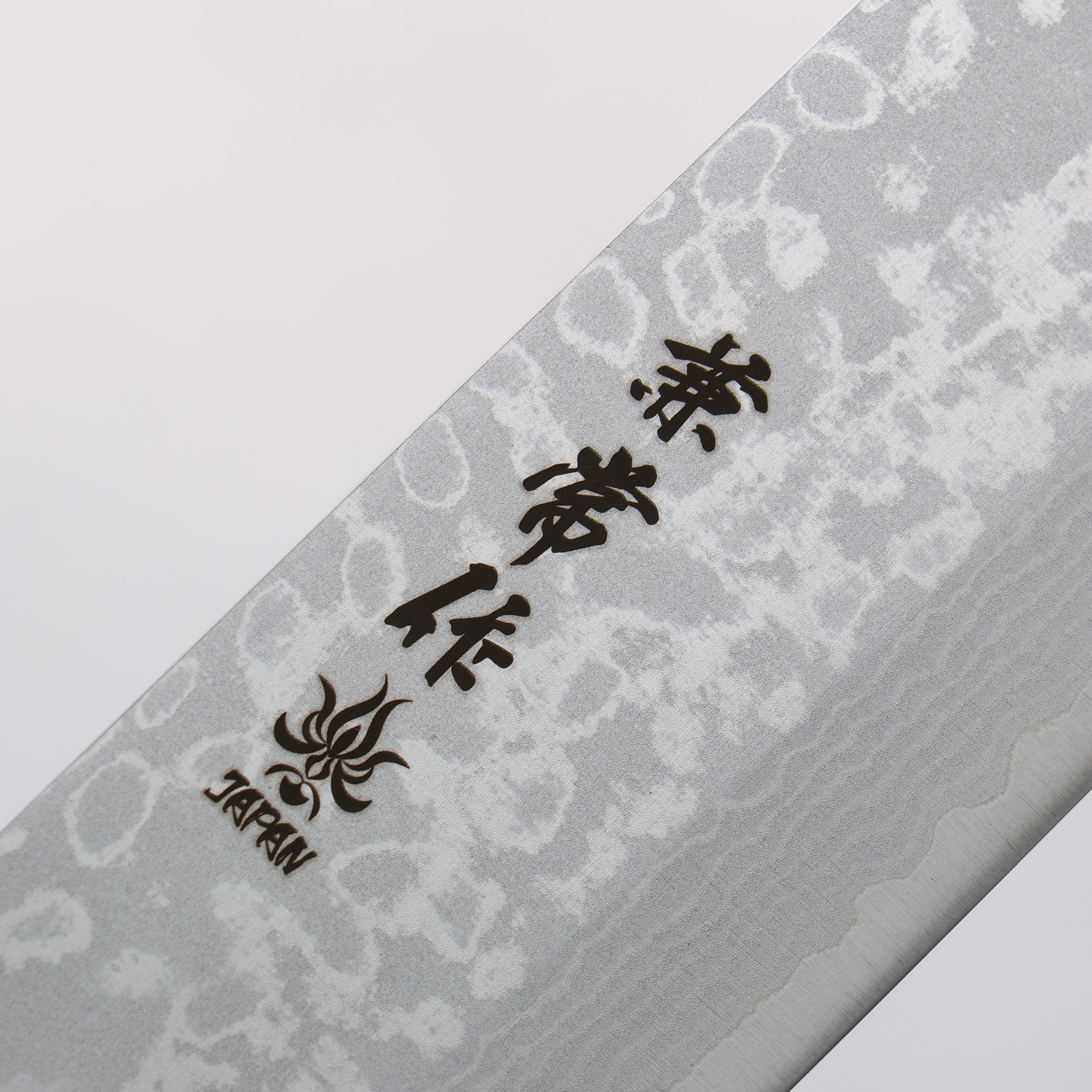 Kanetsune Sairyu VG10 Damascus Usuba 165mm Brown Ash Handle - Japanny - Best Japanese Knife