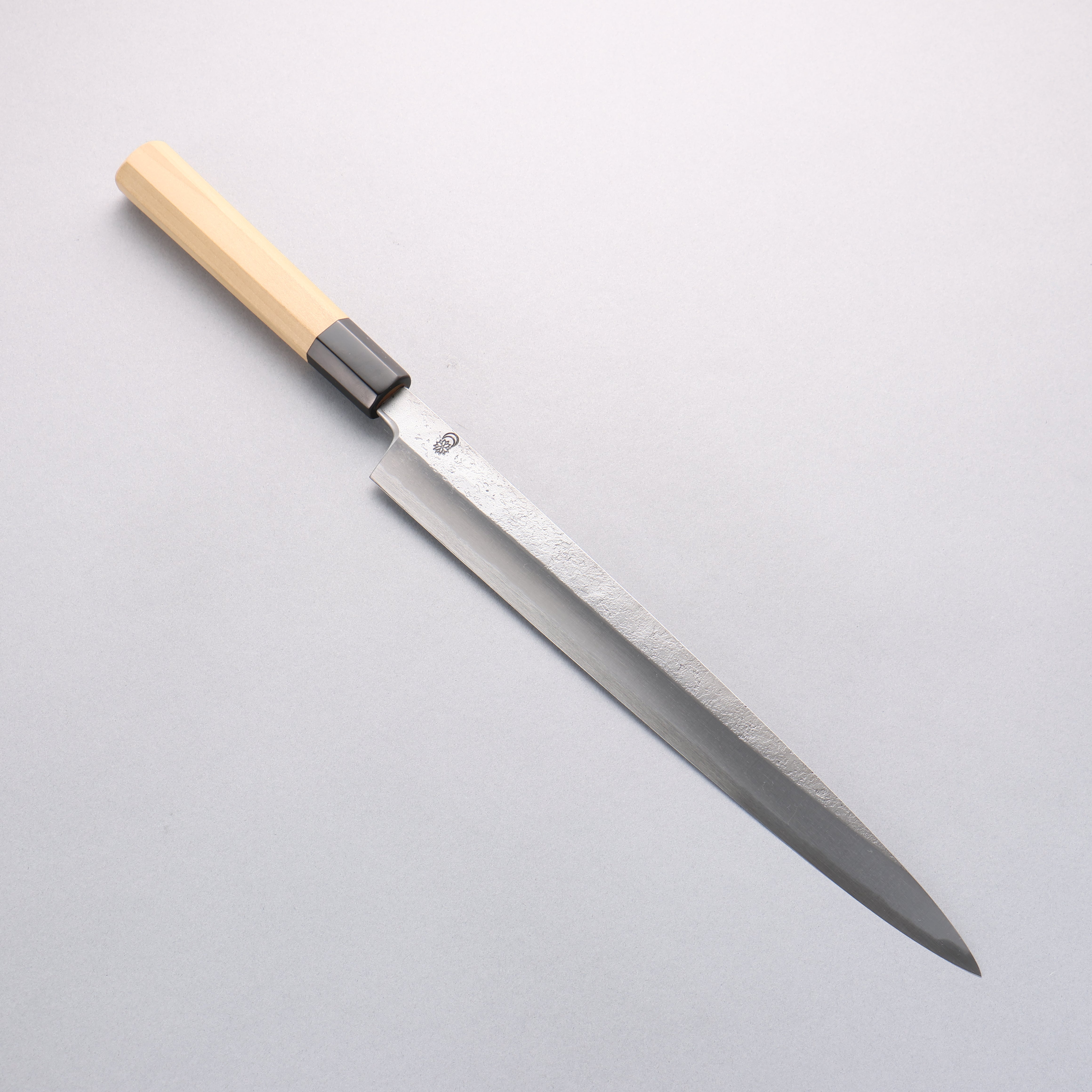 Kikuzuki White Steel No.2 Nashiji Yanagiba 300mm Magnolia Handle - Japanny - Best Japanese Knife