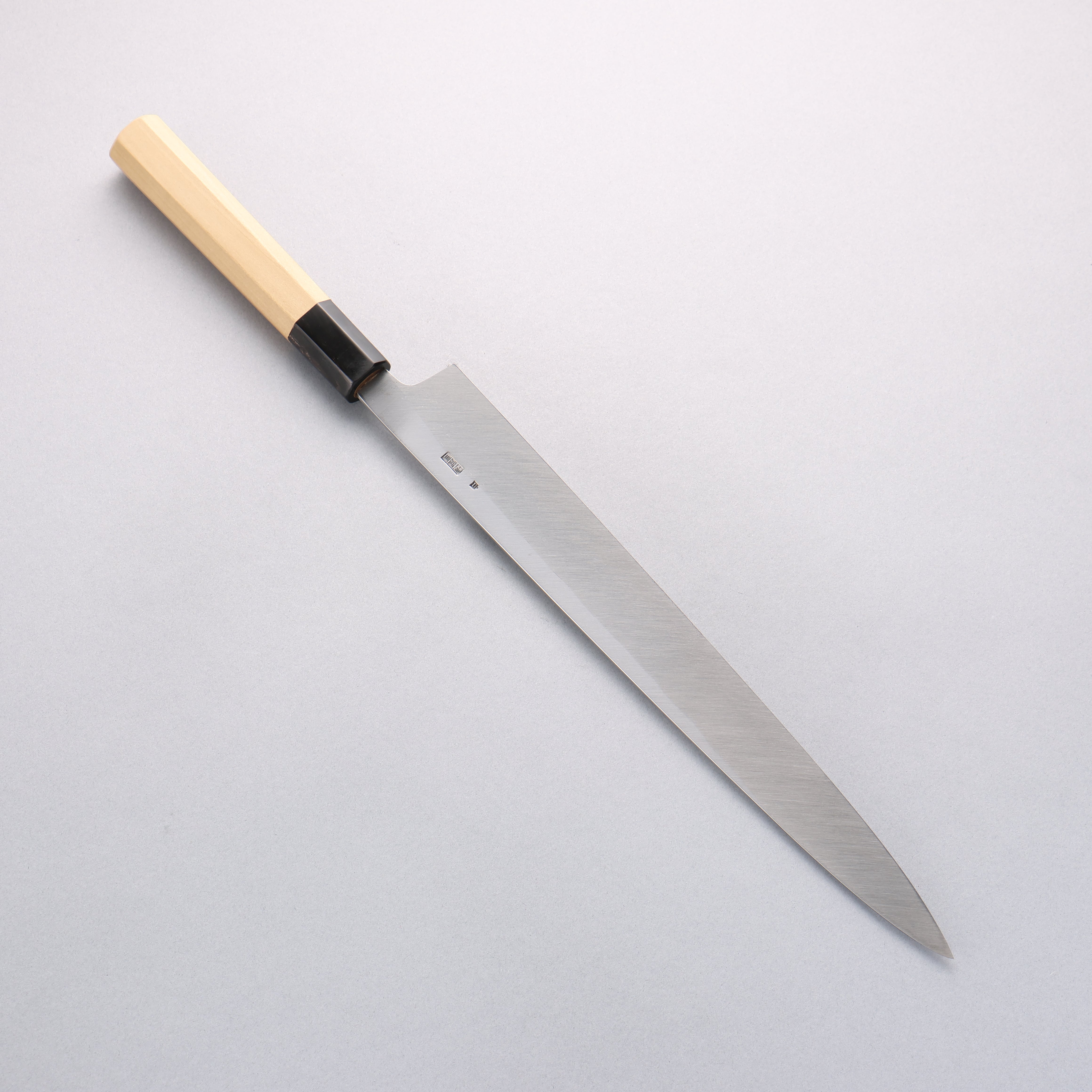 Kikuzuki White Steel No.2 Nashiji Yanagiba 300mm Magnolia Handle - Japanny - Best Japanese Knife