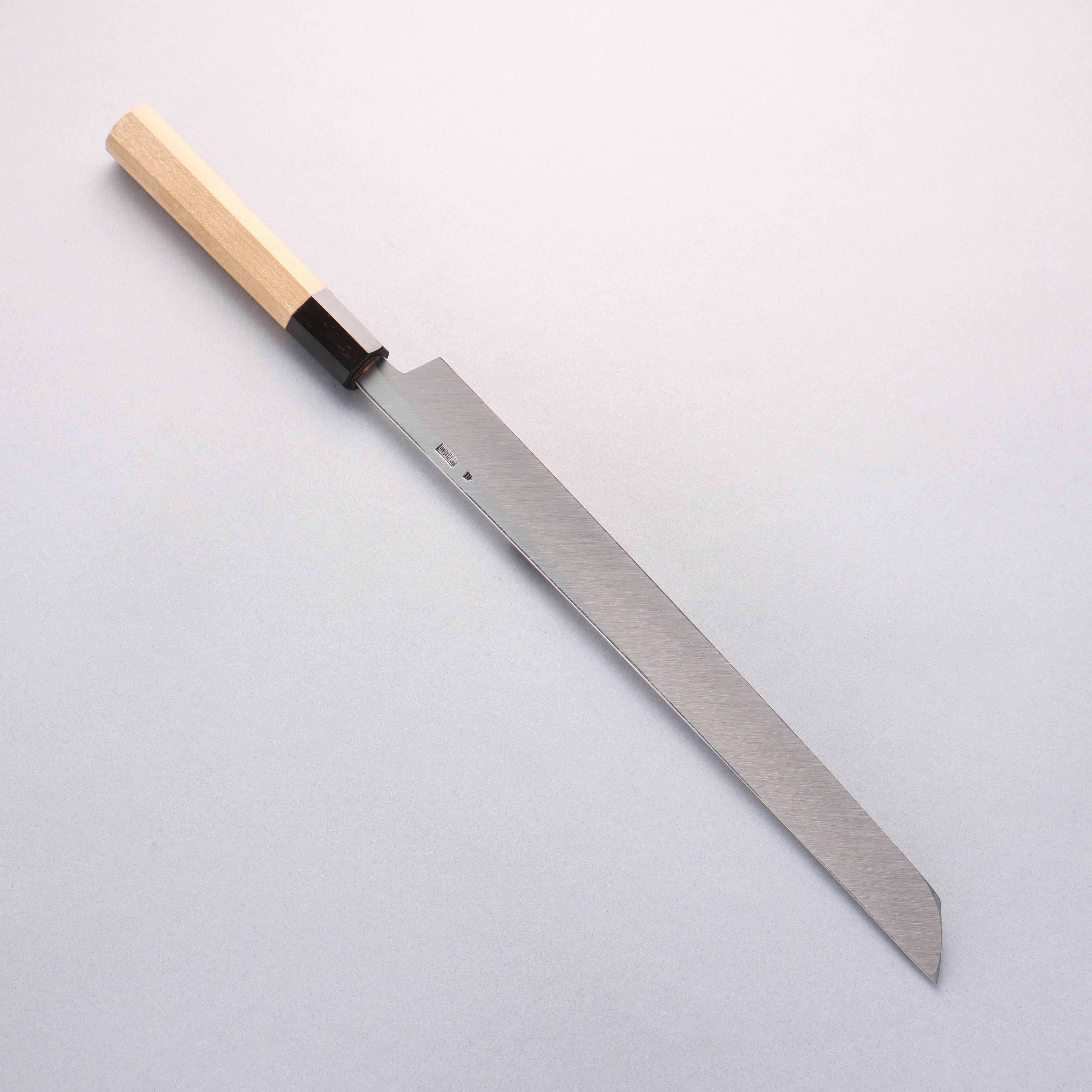 Kikuzuki White Steel No.2 Nashiji Sakimaru Takohiki 300mm Magnolia Handle - Japanny - Best Japanese Knife