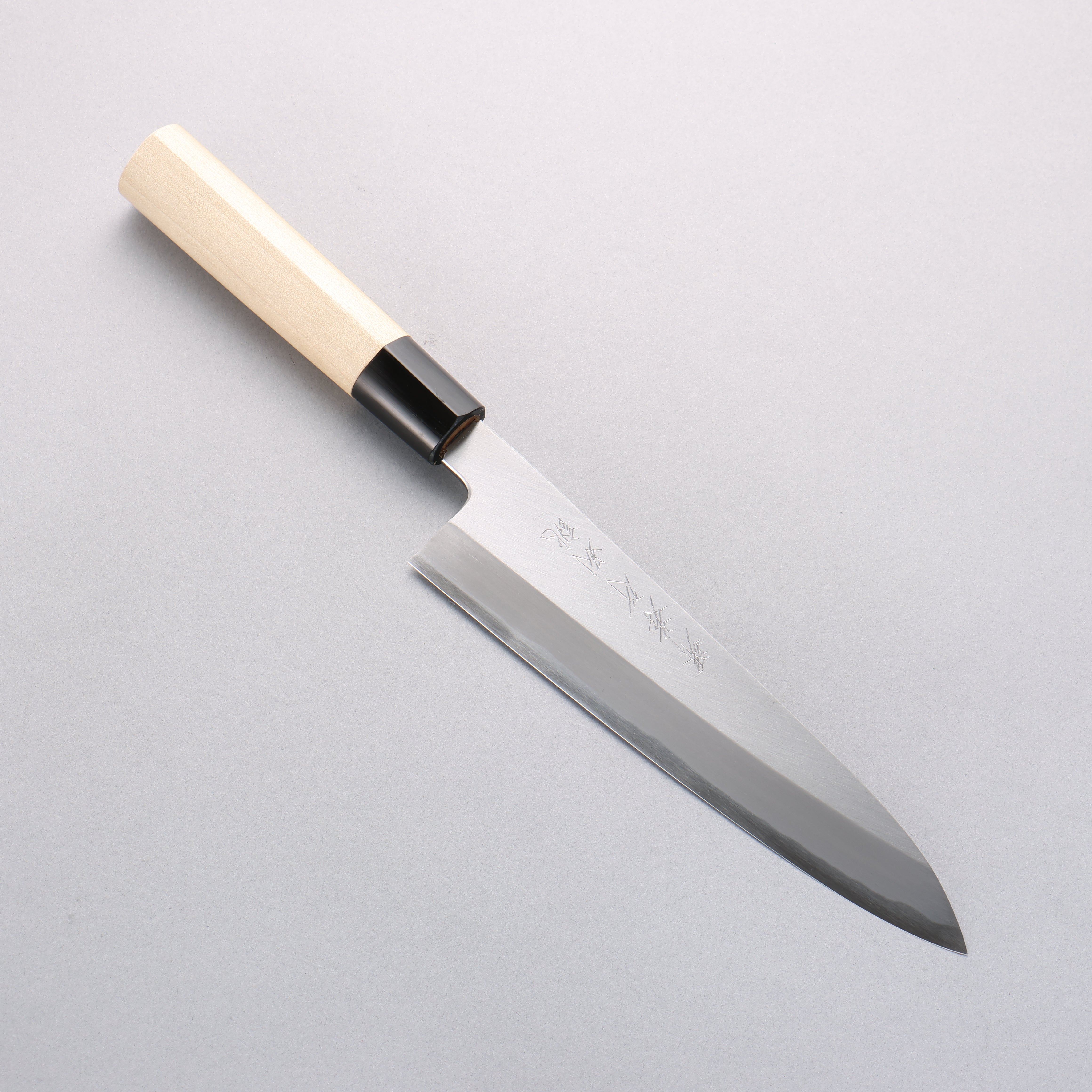 Sakai Takayuki Tokujyo White Steel No.2 Gyuto 210mm Magnolia Handle - Japanny - Best Japanese Knife