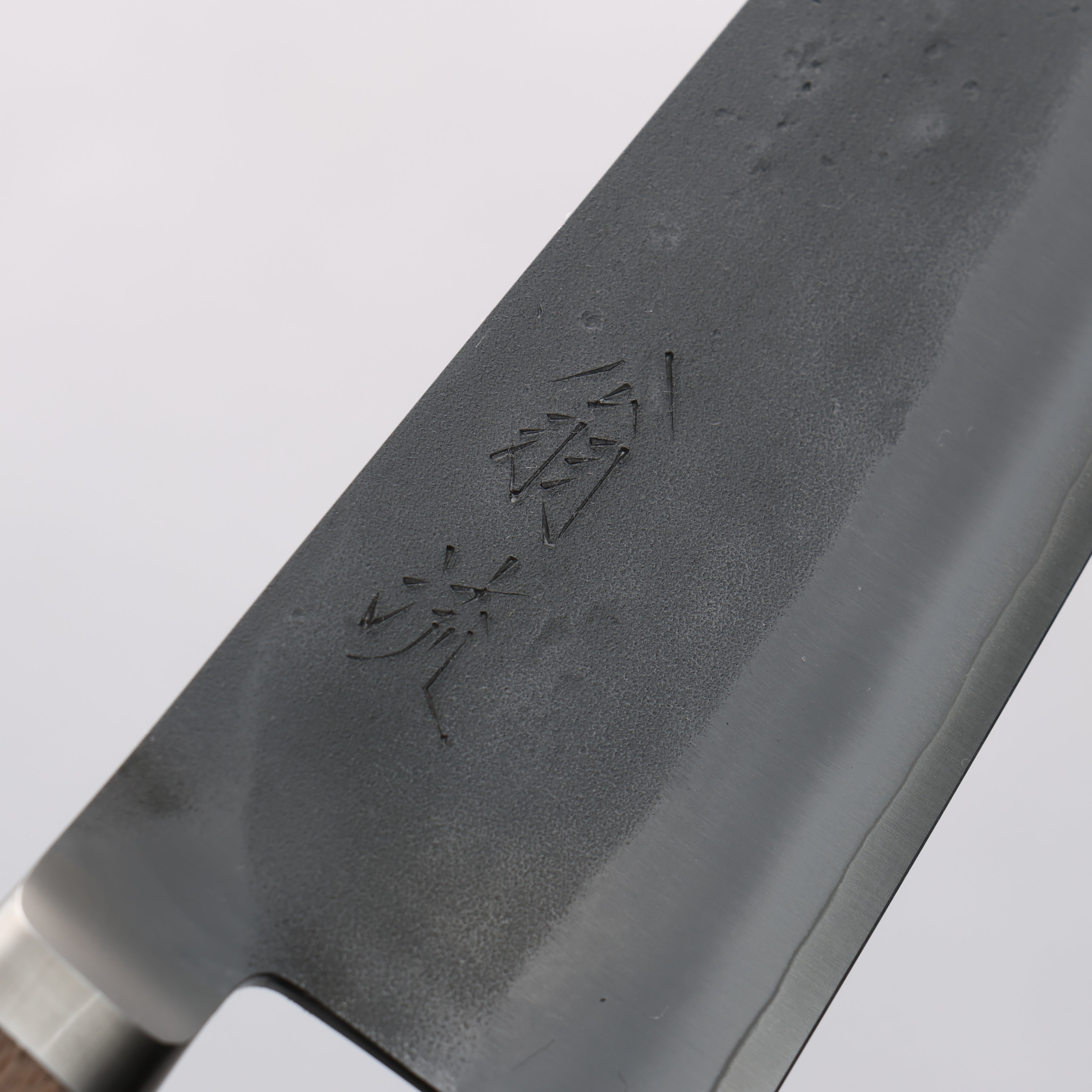 Oul SLD Nashiji Small Bunka 125mm Walnut Handle - Japanny - Best Japanese Knife