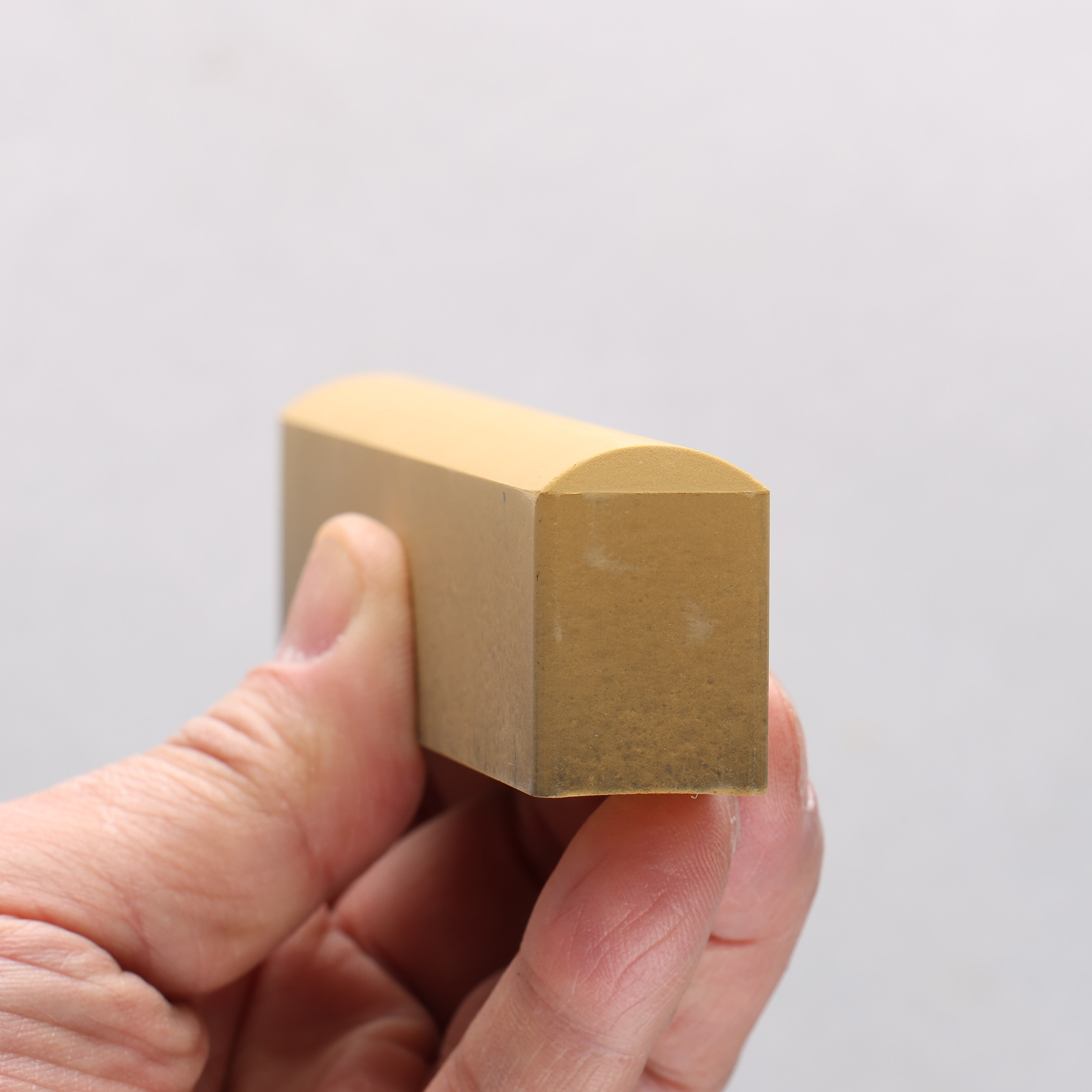 Naniwa Gouken For Curved Blade Sharpening Stone #3000 133 x 28 x 20mm - Japanny - Best Japanese Knife