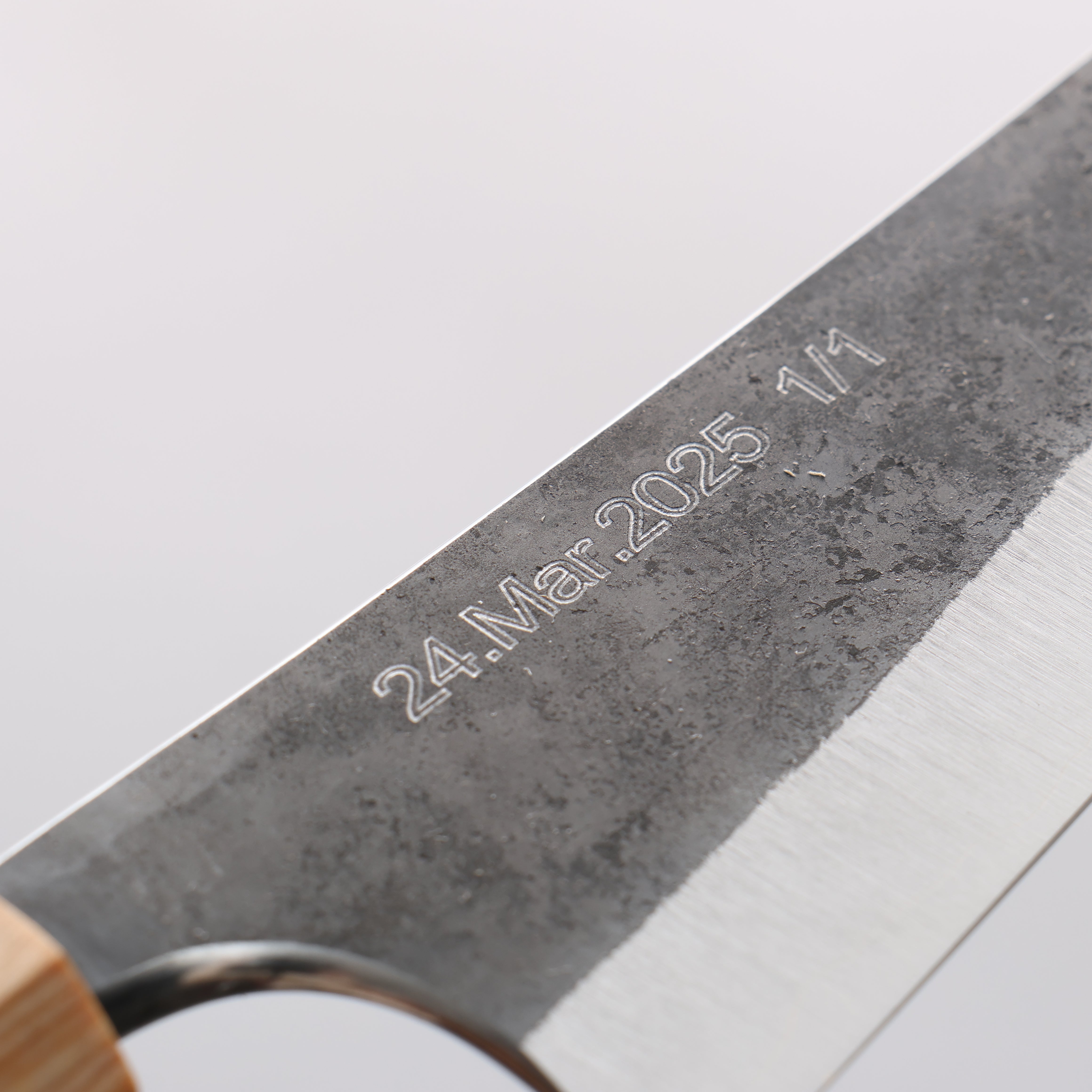 Tinker Blue Super Black Finished 165mm Rosewood Handle Barracuda - Japanny - Best Japanese Knife