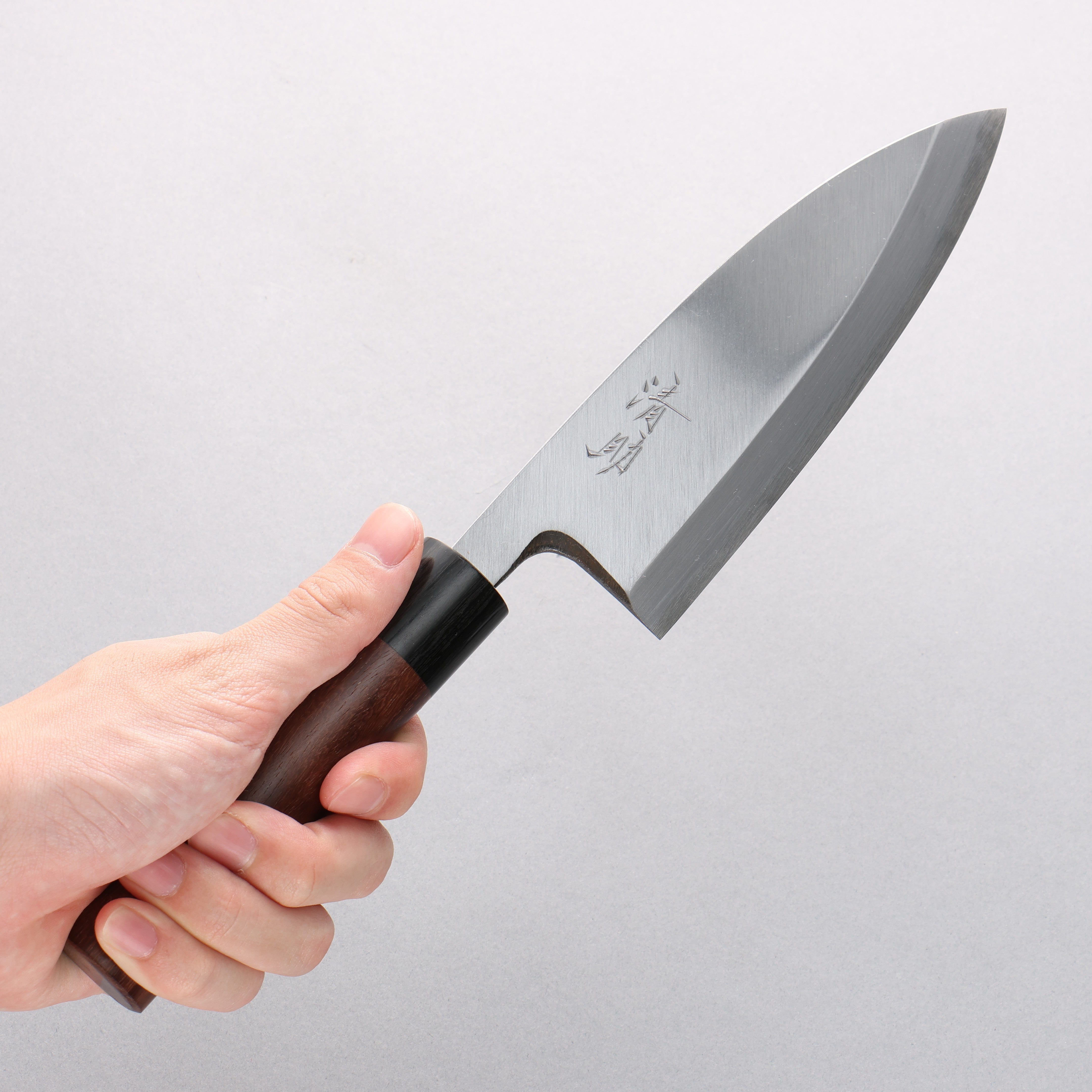 Seisuke White Steel Kasumitogi Deba 150mm Rosewood Handle - Japanny - Best Japanese Knife