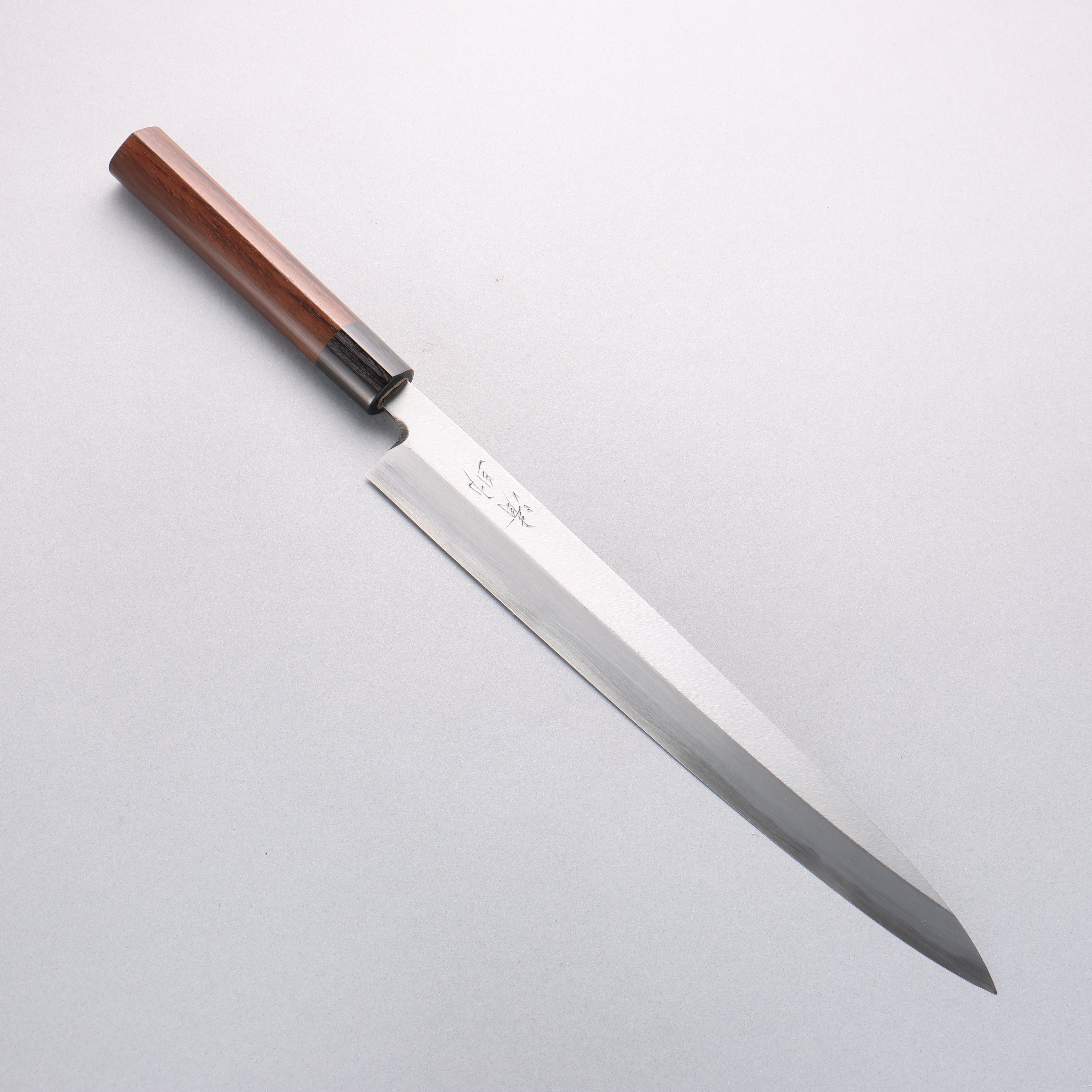 Seisuke White Steel Kasumitogi Yanagiba 300mm Rosewood Handle - Japanny - Best Japanese Knife