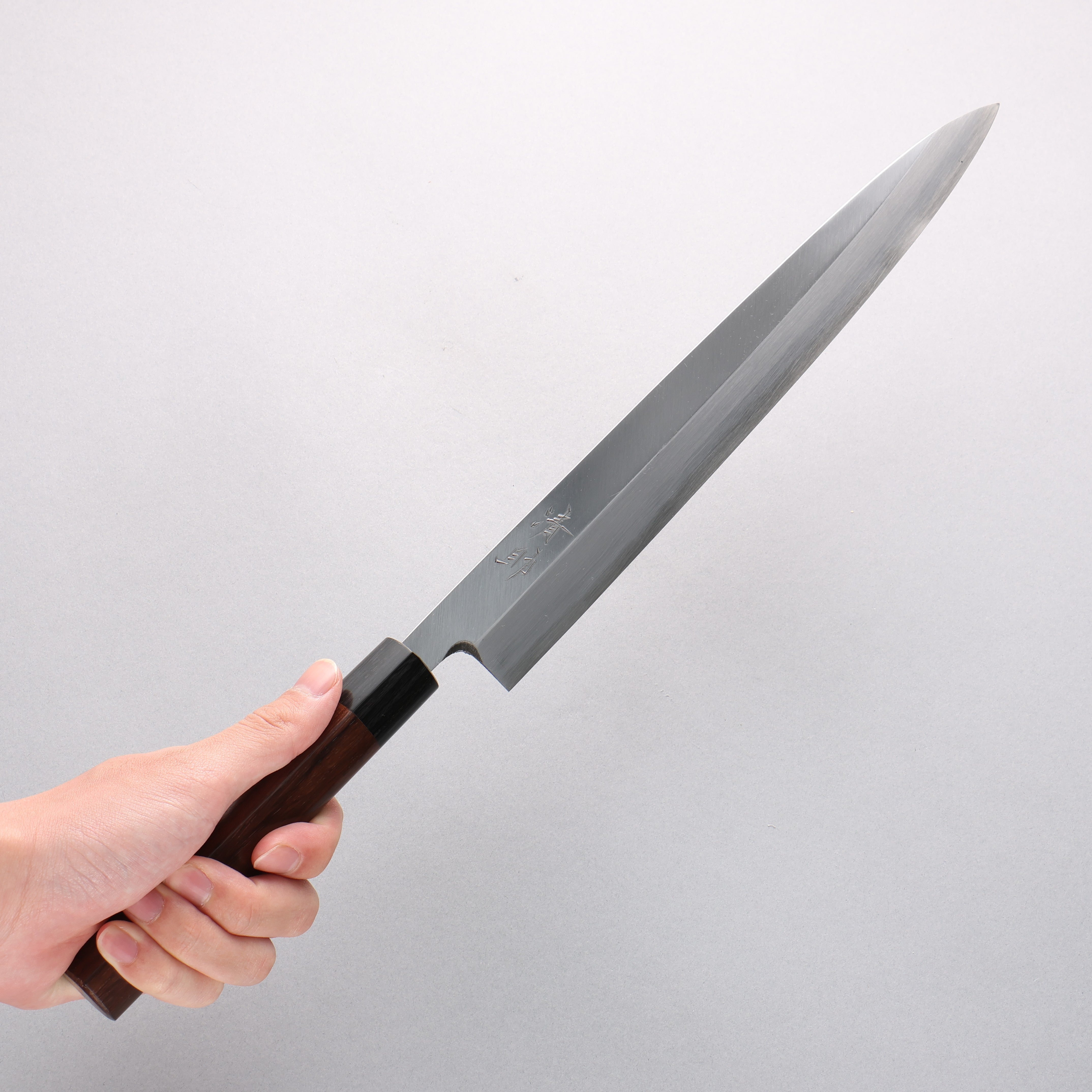 Seisuke White Steel Kasumitogi Yanagiba 300mm Rosewood Handle - Japanny - Best Japanese Knife