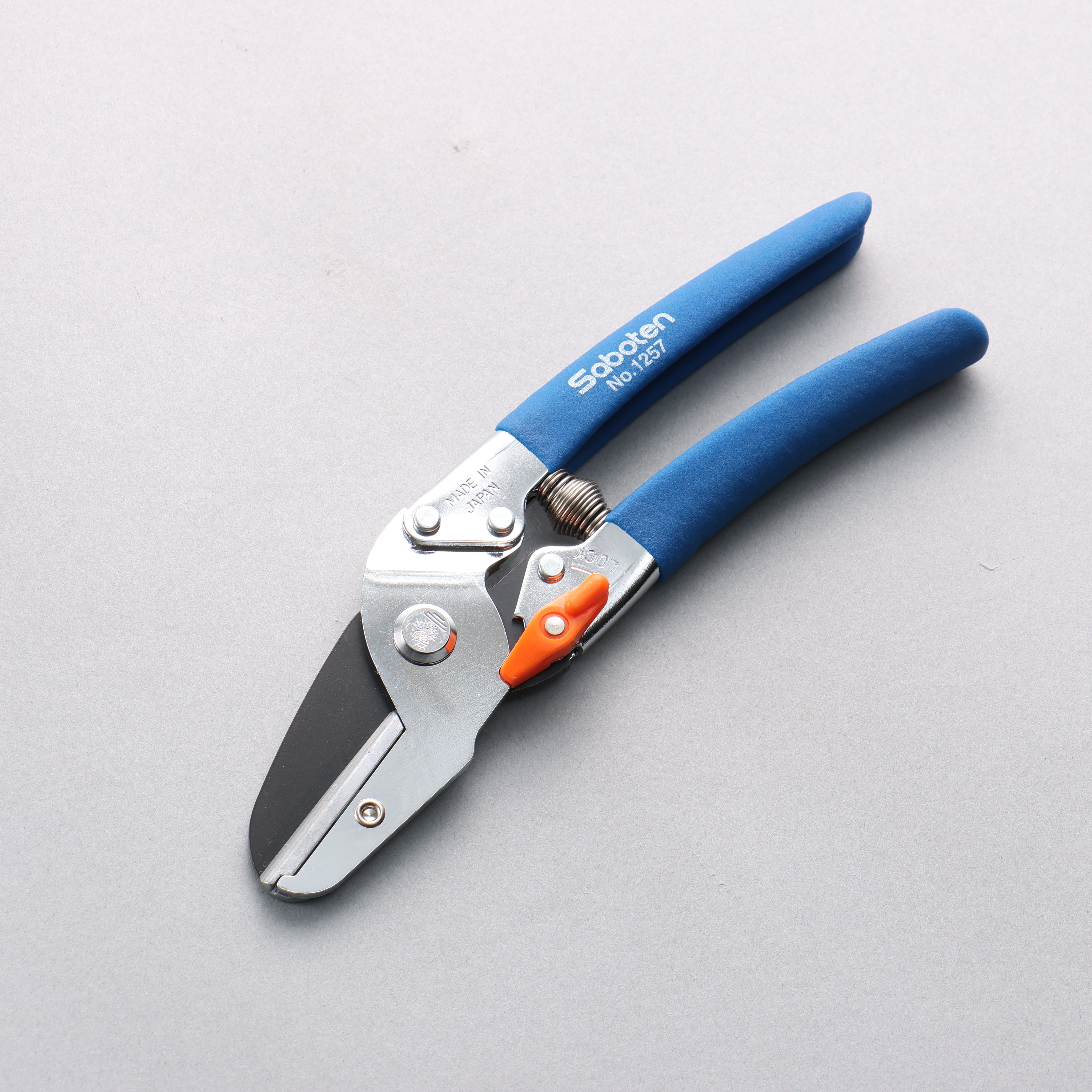 Saboten Anvil Type High carbon steel Pruning Shears 205mm - Japanny - Best Japanese Knife