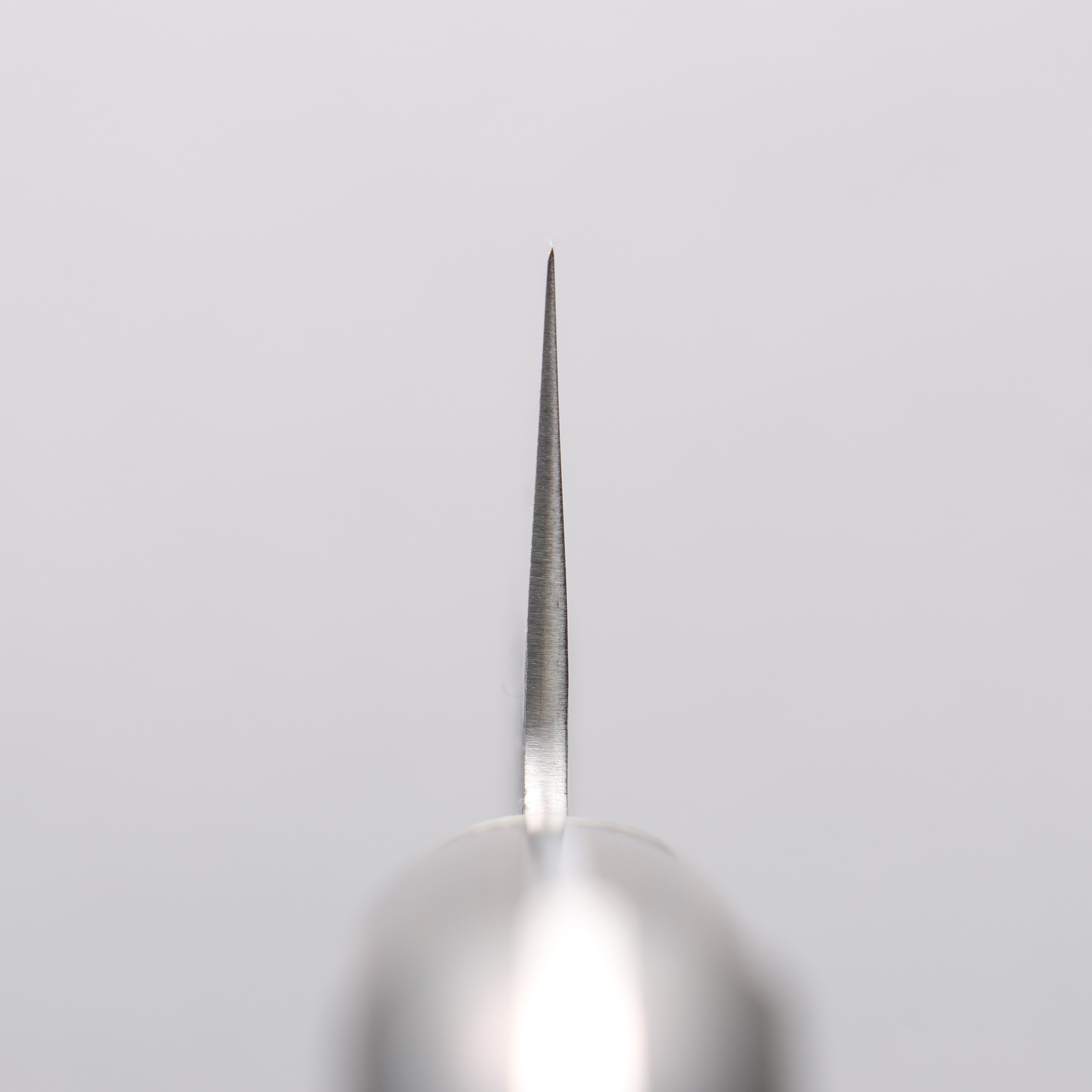 Seisuke Blue Super Hammered Black Finished Santoku 180mm Brown Pakka wood Handle - Japanny - Best Japanese Knife