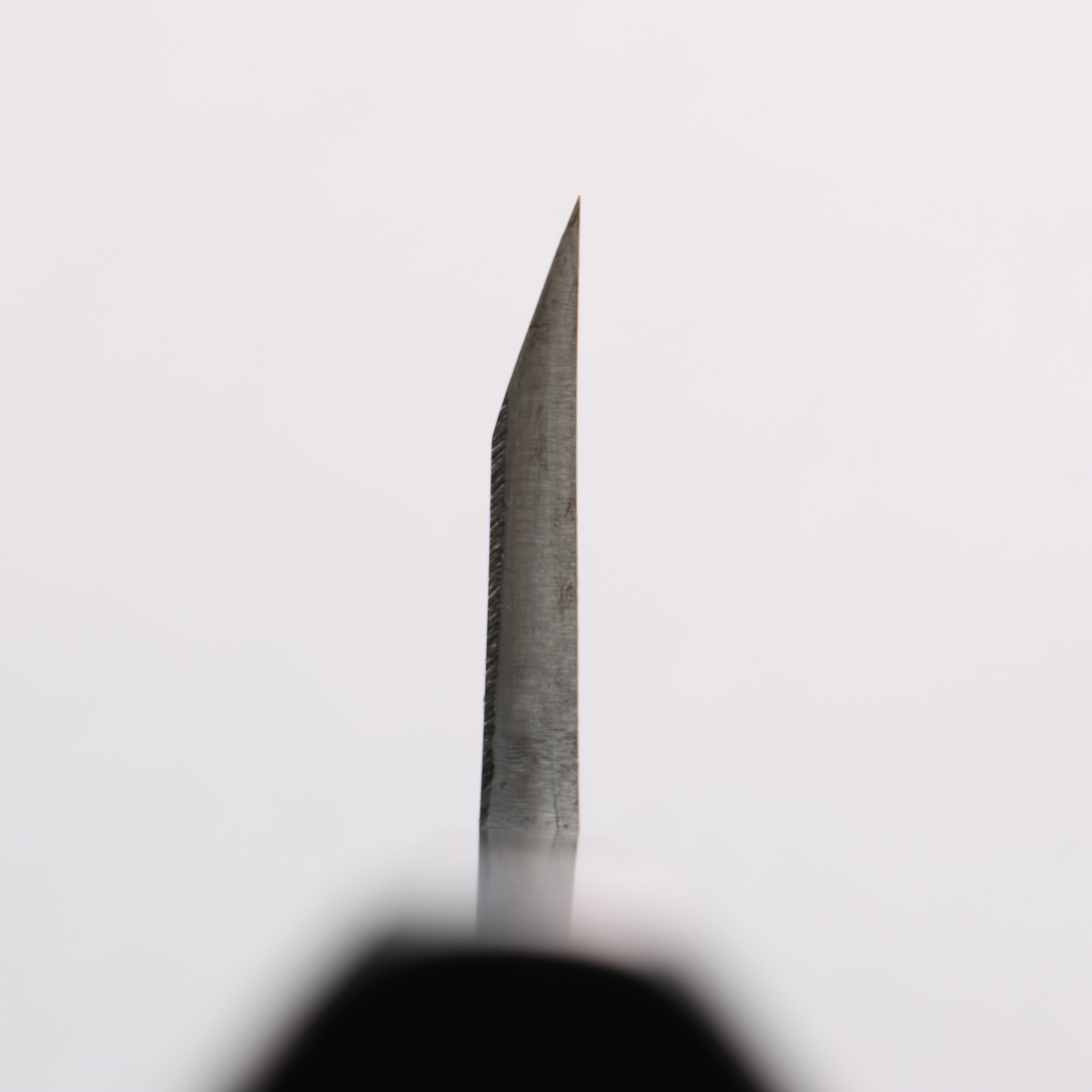 Minamoto Akitada Blue Steel No.2 Aideba 180mm Ebony Wood (ferrule: Black Water Buffalo Horn) Handle - Japanny - Best Japanese Knife