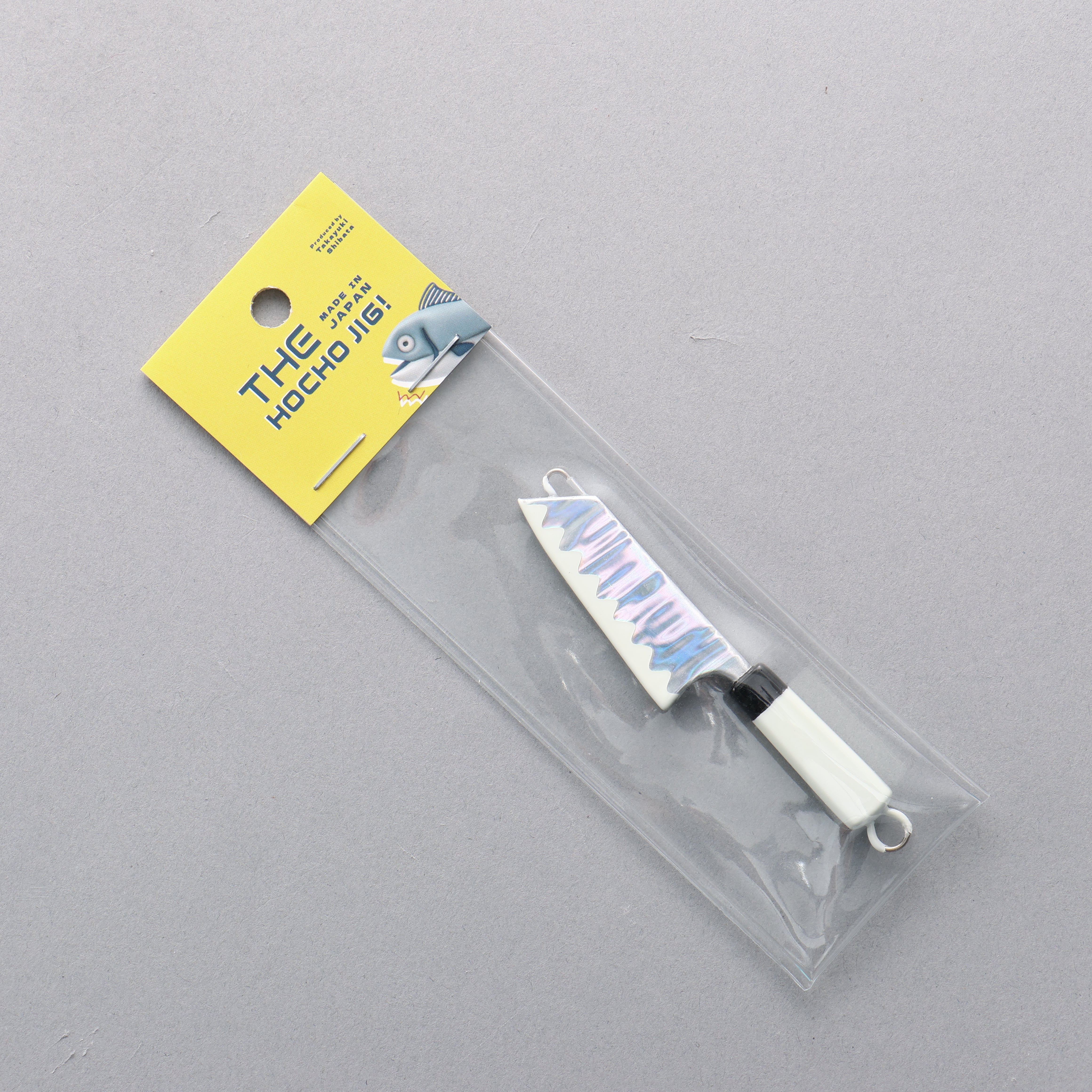 Shibata Takayuki White Fishing Jig - Japanny - Best Japanese Knife