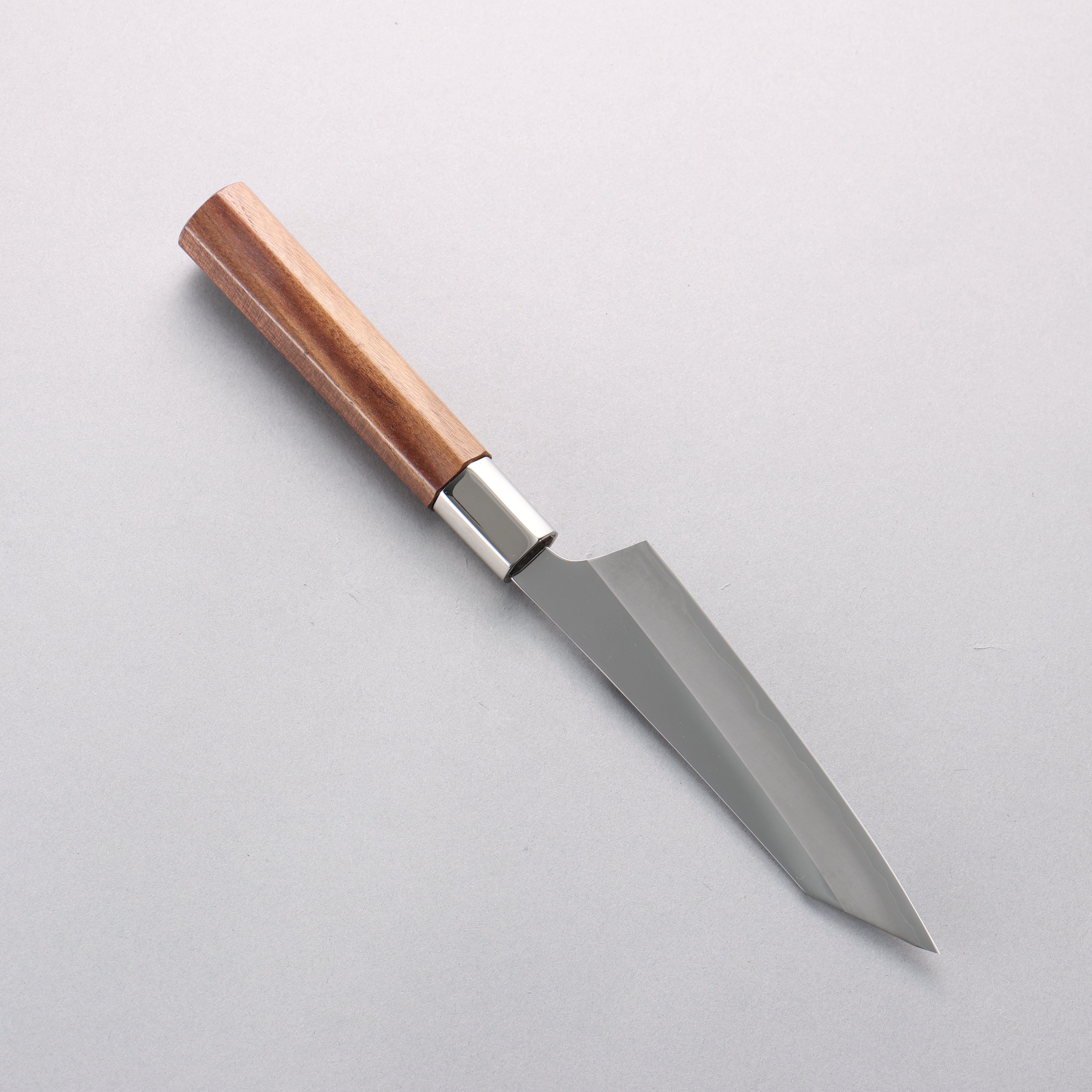 Kurotori Silver Steel No.3 Migaki Finished Kiritsuke Petty-Utility 130mm Walnut Handle - Japanny - Best Japanese Knife