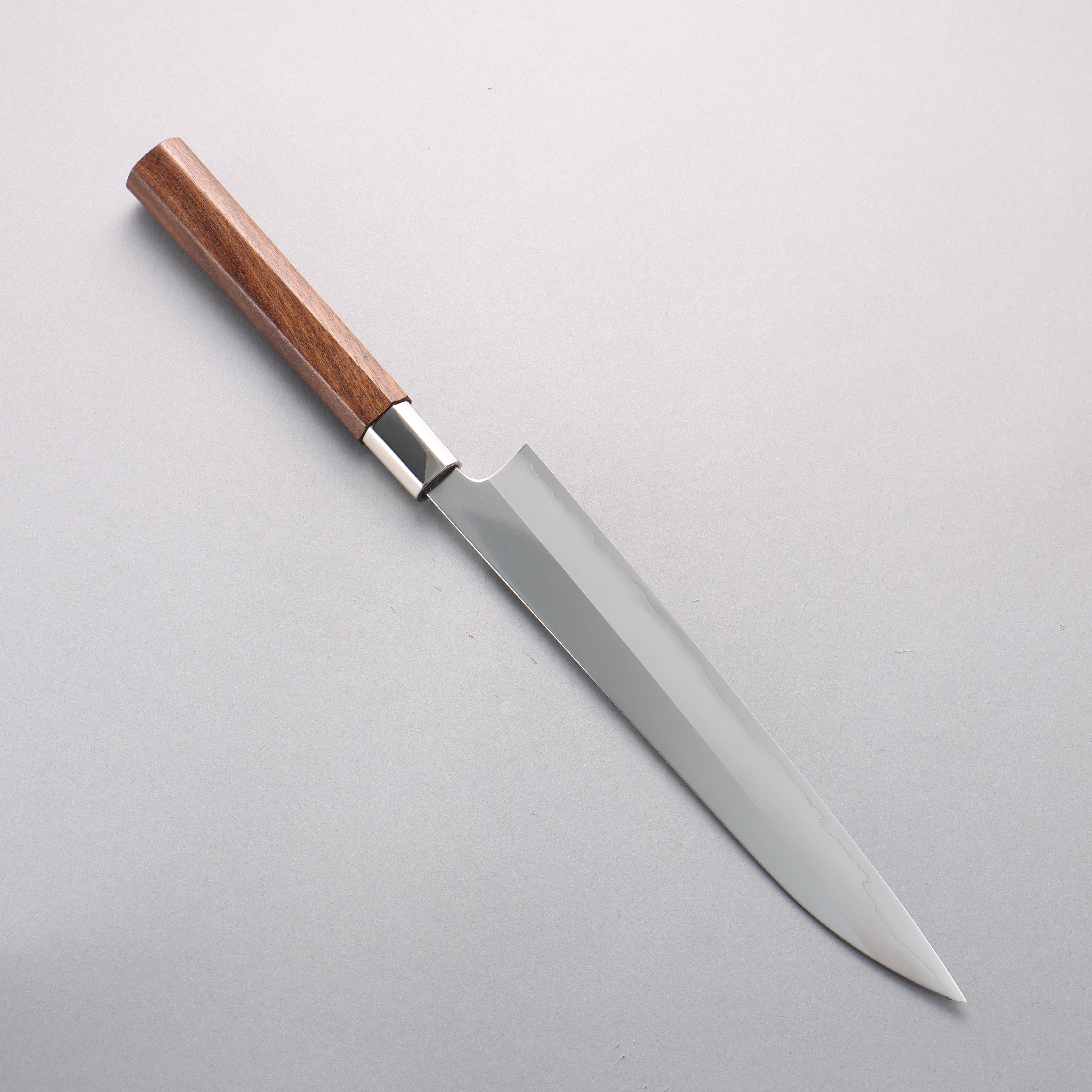 Kurotori Silver Steel No.3 Migaki Finished Sujihiki 225mm Walnut Handle - Japanny - Best Japanese Knife