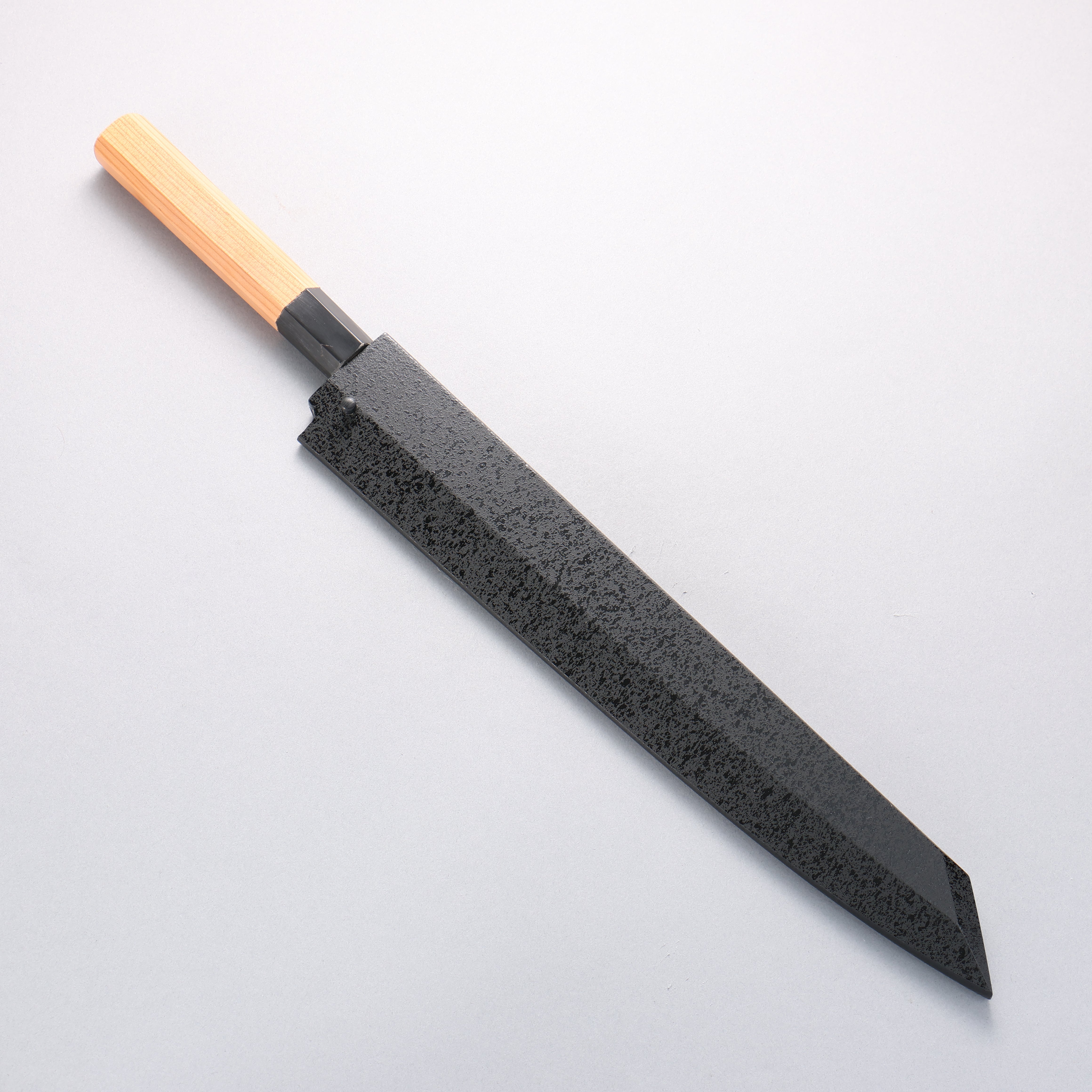Sakai Takayuki Homura Hien Blue Steel No.2 Kengata Yanagiba 300mm Yew Tree Handle - Japanny - Best Japanese Knife