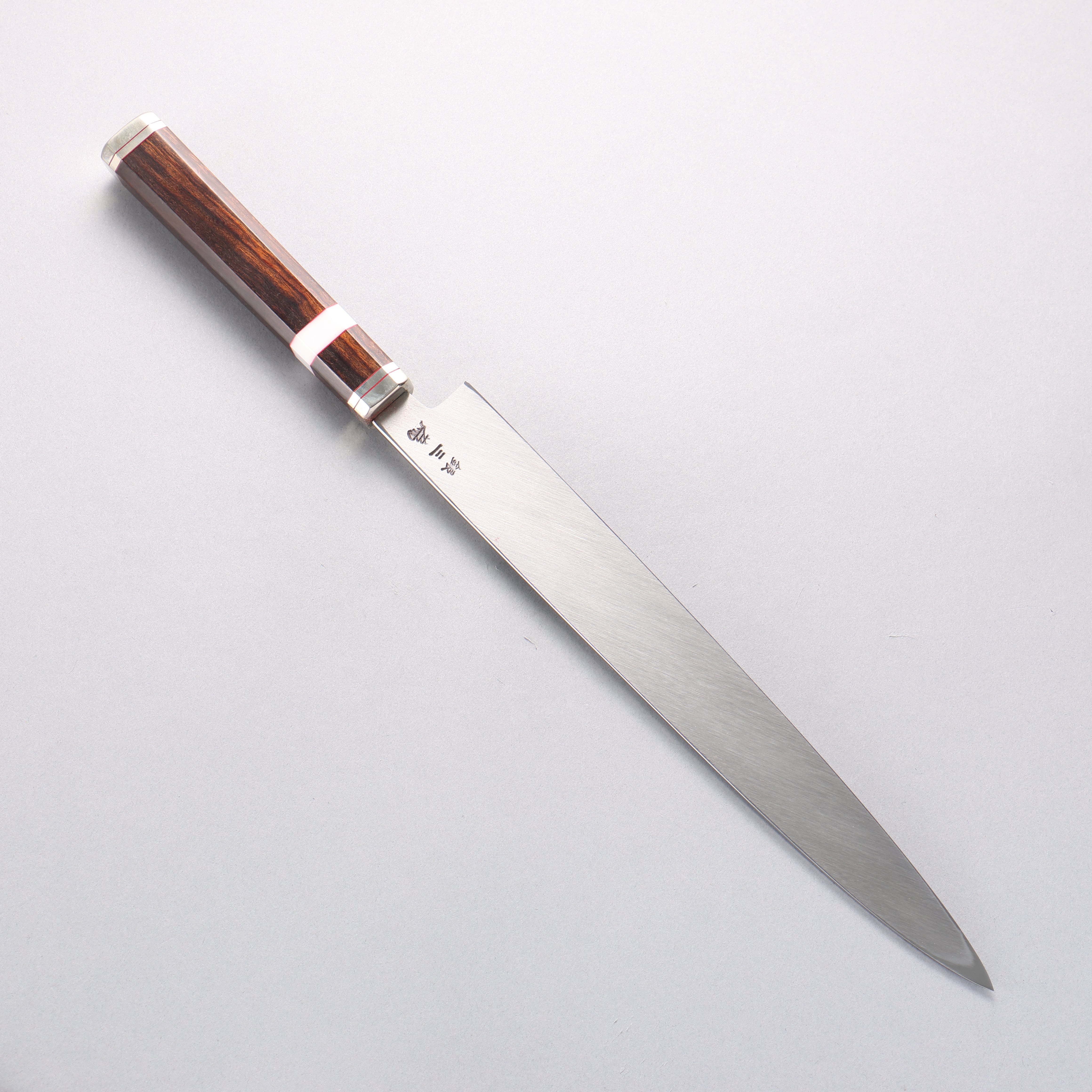 Sakai Takayuki Shiden Silver Steel No.3 Yanagiba Desert Ironwood(Sugihara model) Handle - Japanny - Best Japanese Knife