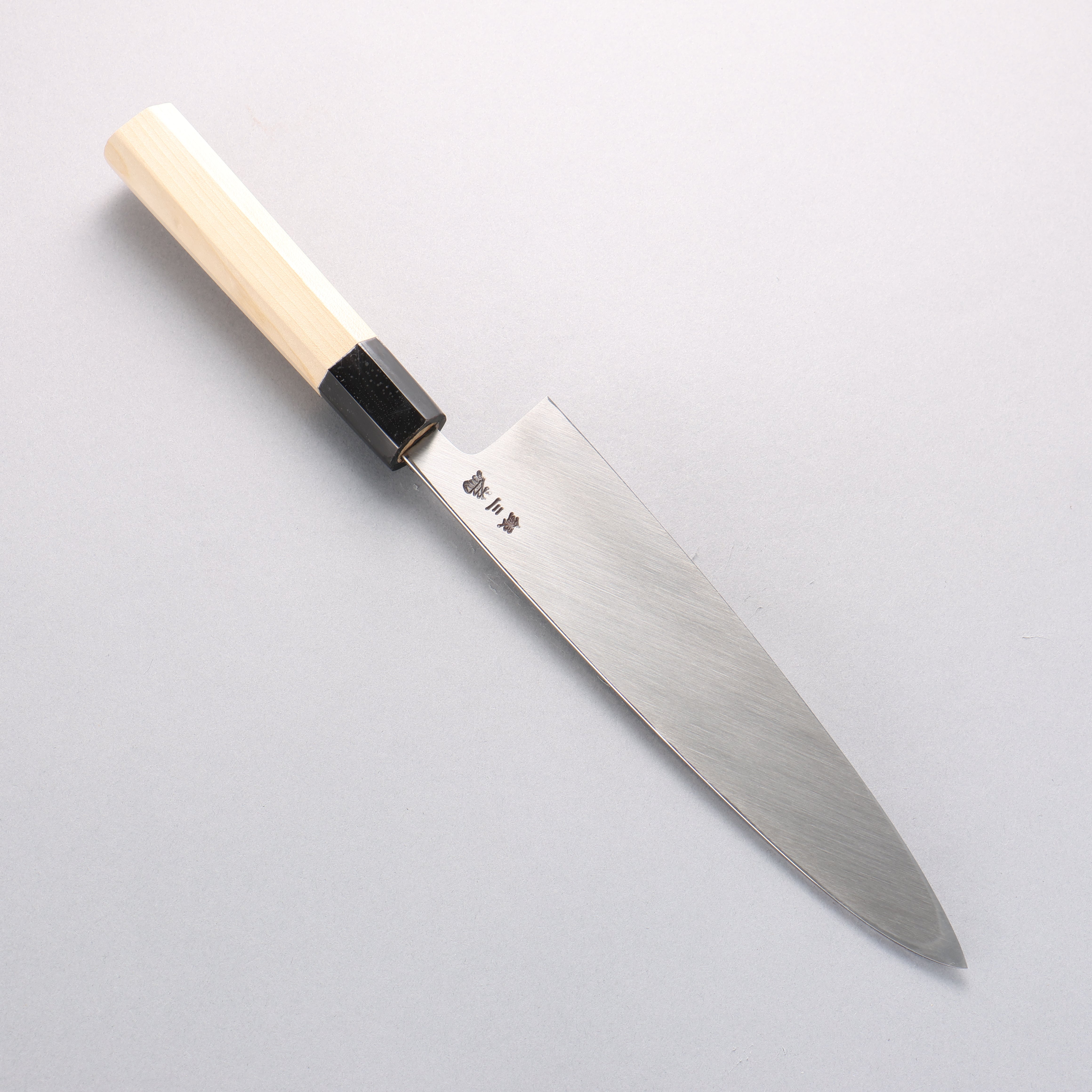 Sakai Takayuki Silver Steel No.3 Mioroshi Deba Magnolia Handle - Japanny - Best Japanese Knife