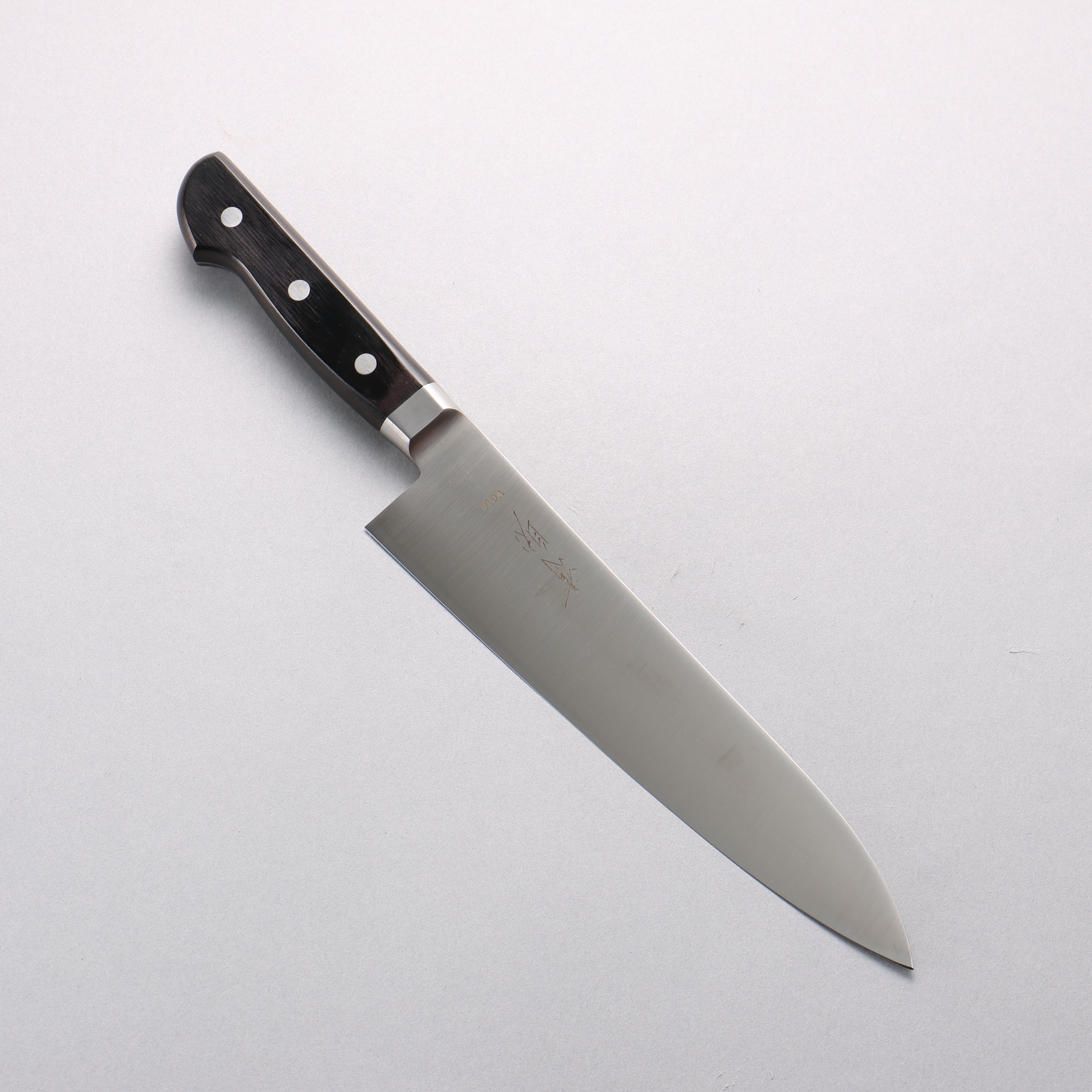 Seisuke Stainless Steel Gyuto 210mm Black Pakka wood Handle - Japanny - Best Japanese Knife