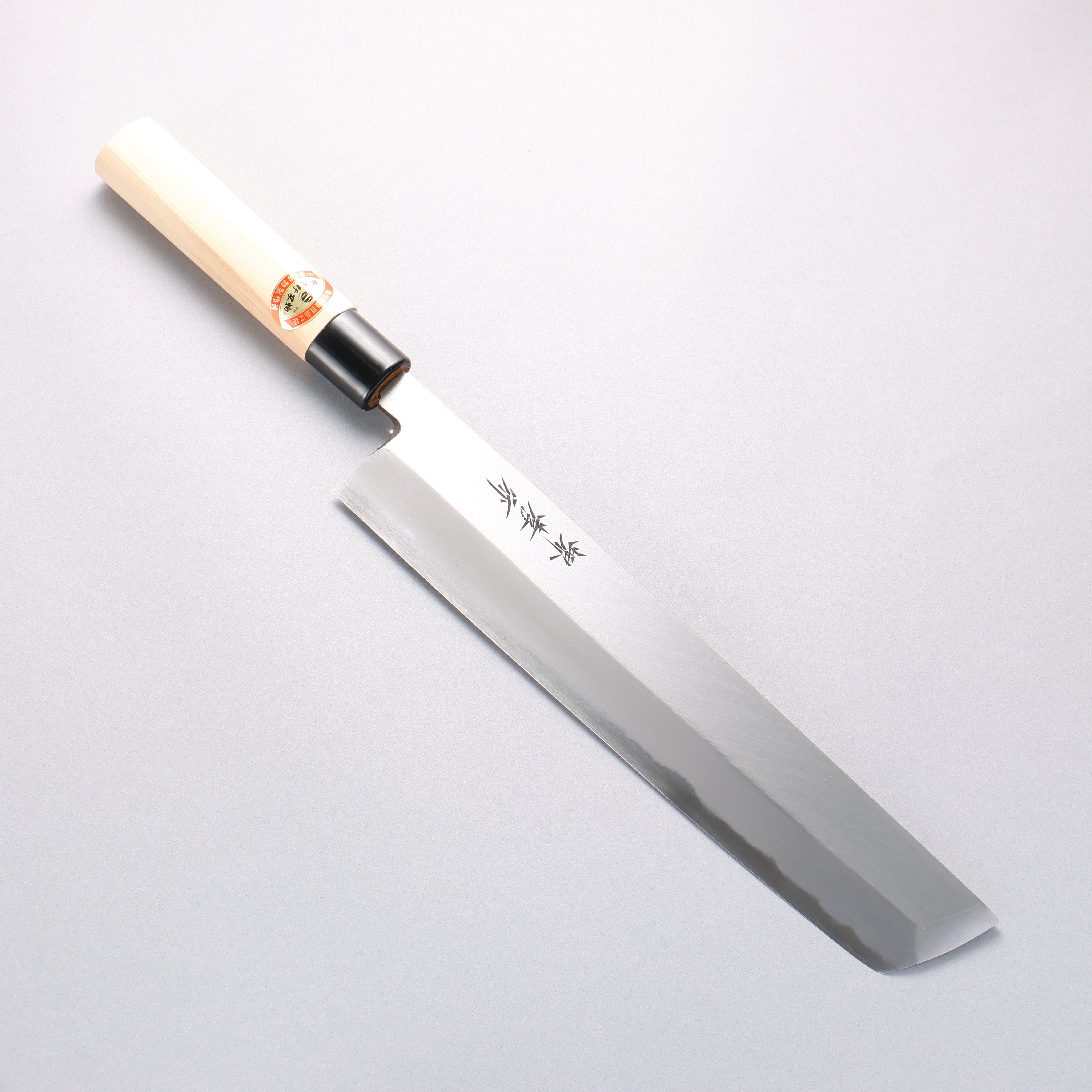 Sakai Takayuki Kasumitogi White Steel Hamokiri 300mm Magnolia Handle - Japanny - Best Japanese Knife