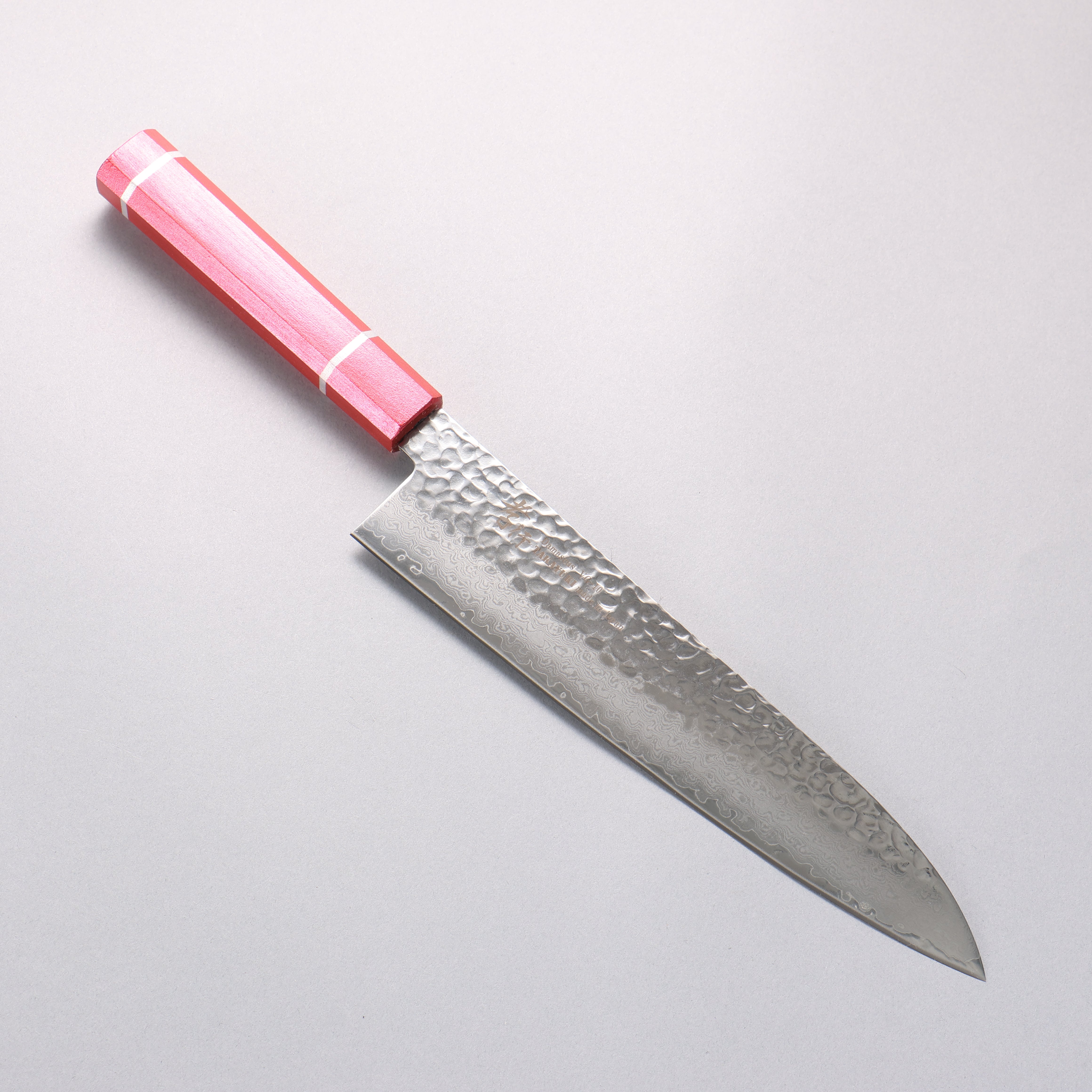 Sakai Takayuki VG10 33 Layer Damascus Gyuto 240mm Live oak Lacquered (Kouseki) Handle - Japanny - Best Japanese Knife