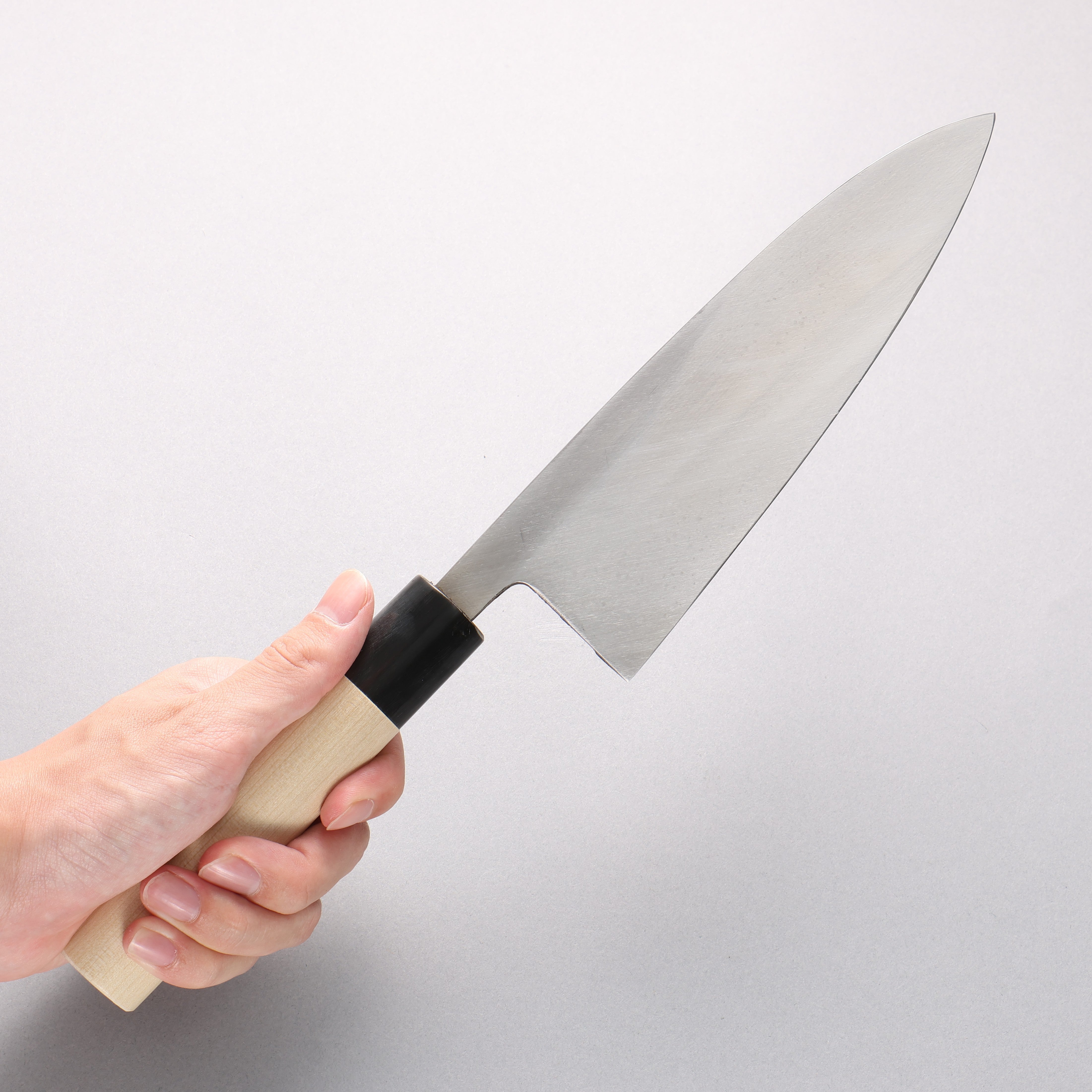 Sakai Takayuki [Left Handed] Kasumitogi White Steel Deba - Japanny - Best Japanese Knife