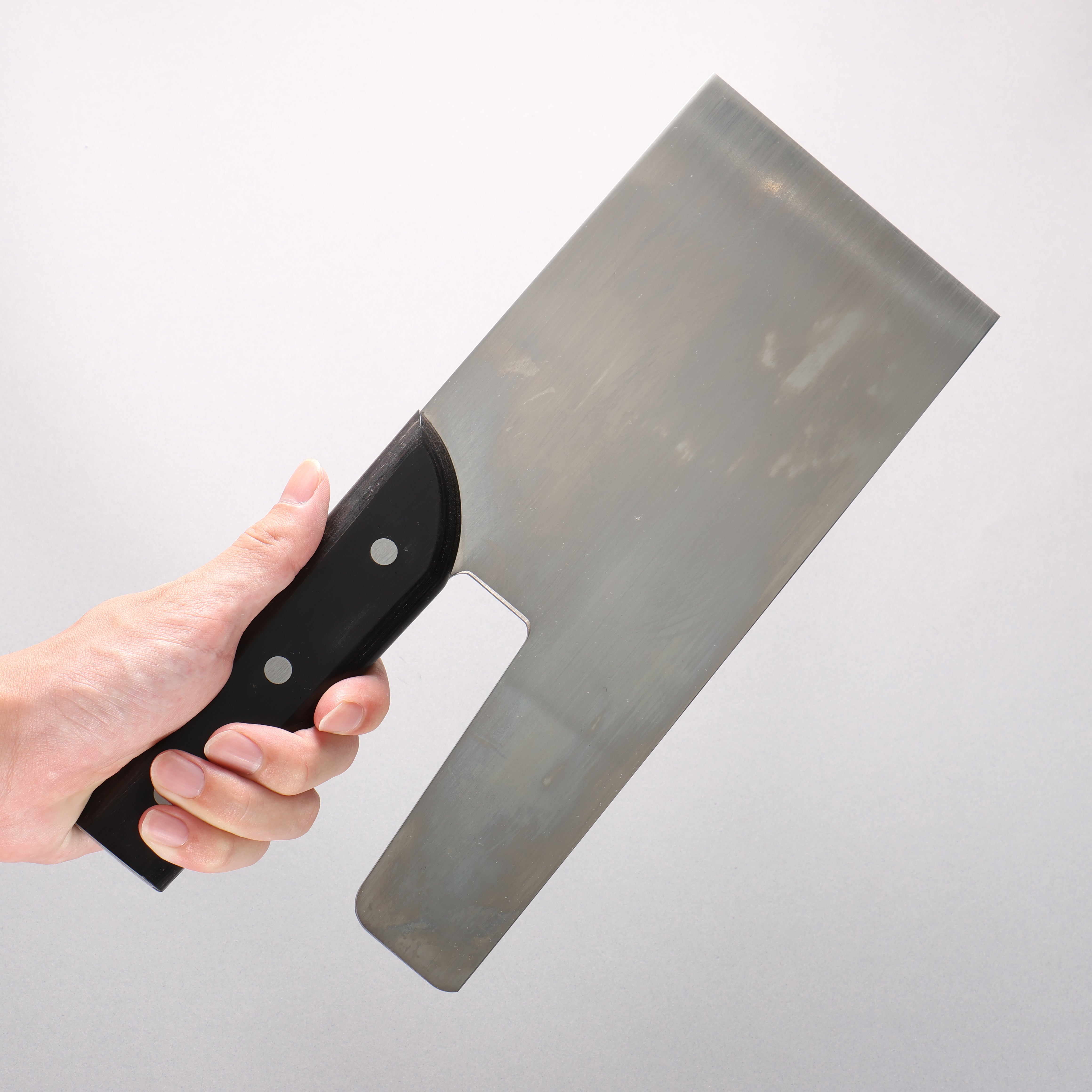 Sakai Takayuki [Left Handed] INOX Molybdenum Soba 270mm Black Pakka wood Handle - Japanny - Best Japanese Knife