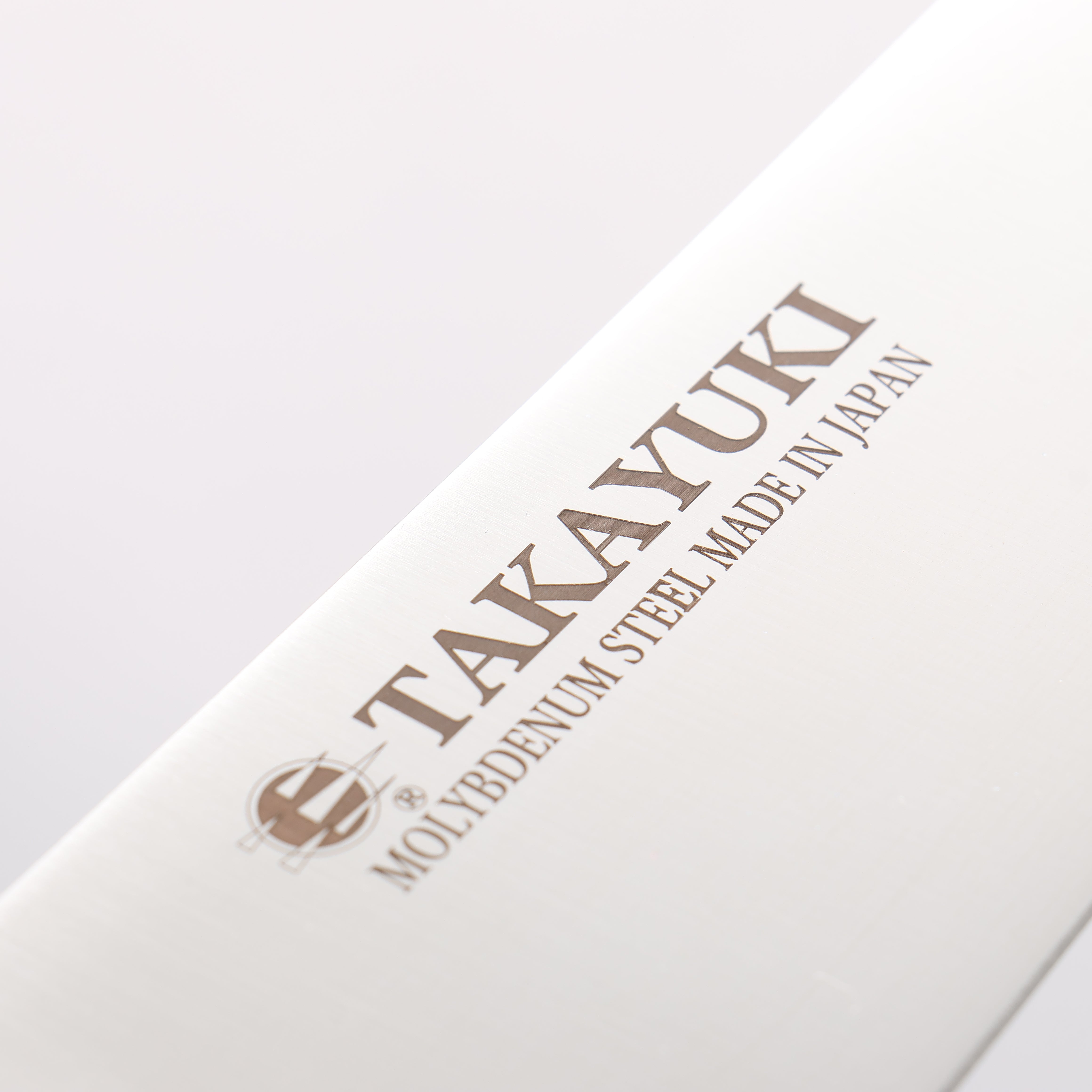 Sakai Takayuki Molybdenum Migaki Finished Gyuto 210mm Black PC(Plastic) Handle - Japanny - Best Japanese Knife