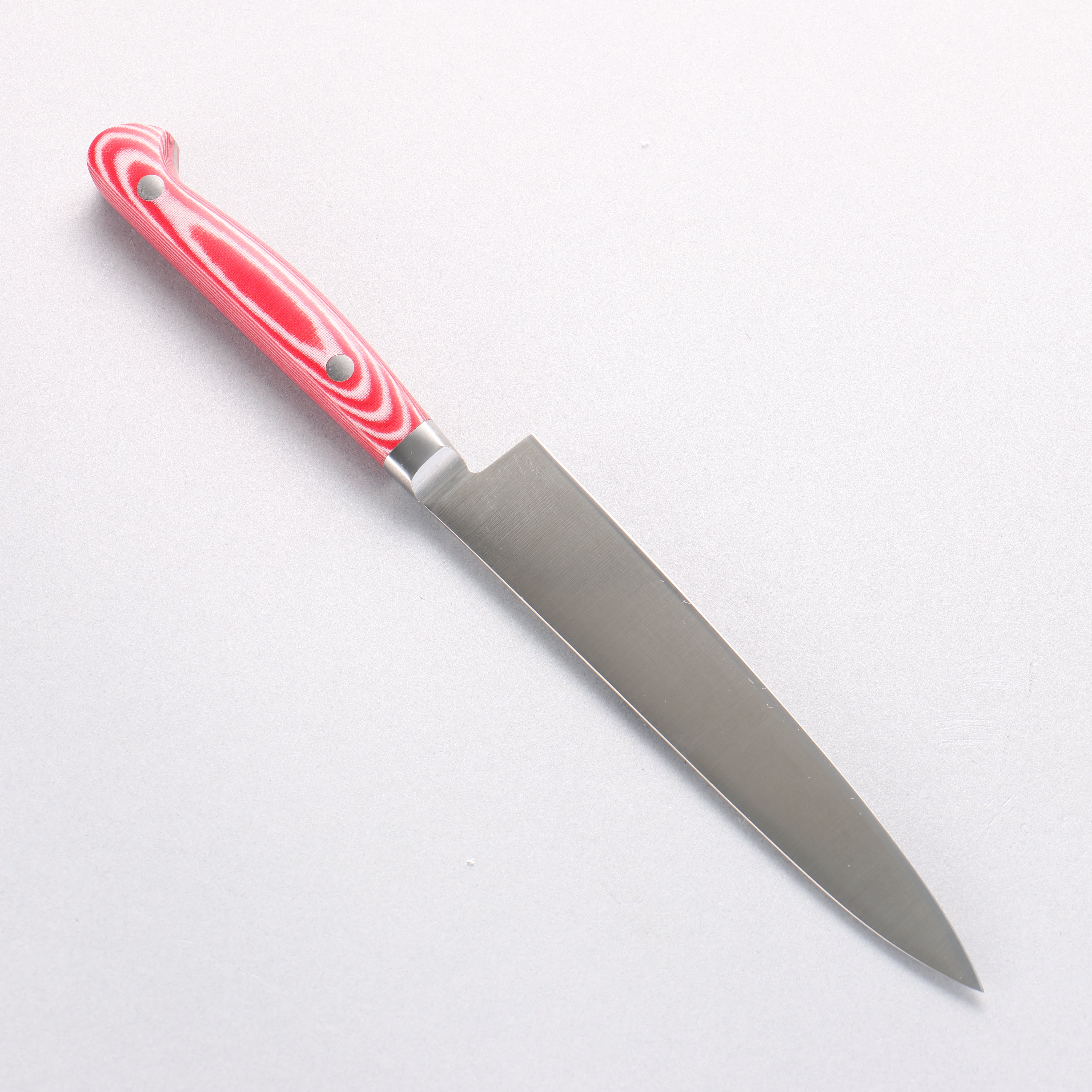 Sakai Takayuki Grand Chef Grand Chef Swedish Steel-stn Petty-Utility 150mm Red Micarta Handle - Japanny - Best Japanese Knife