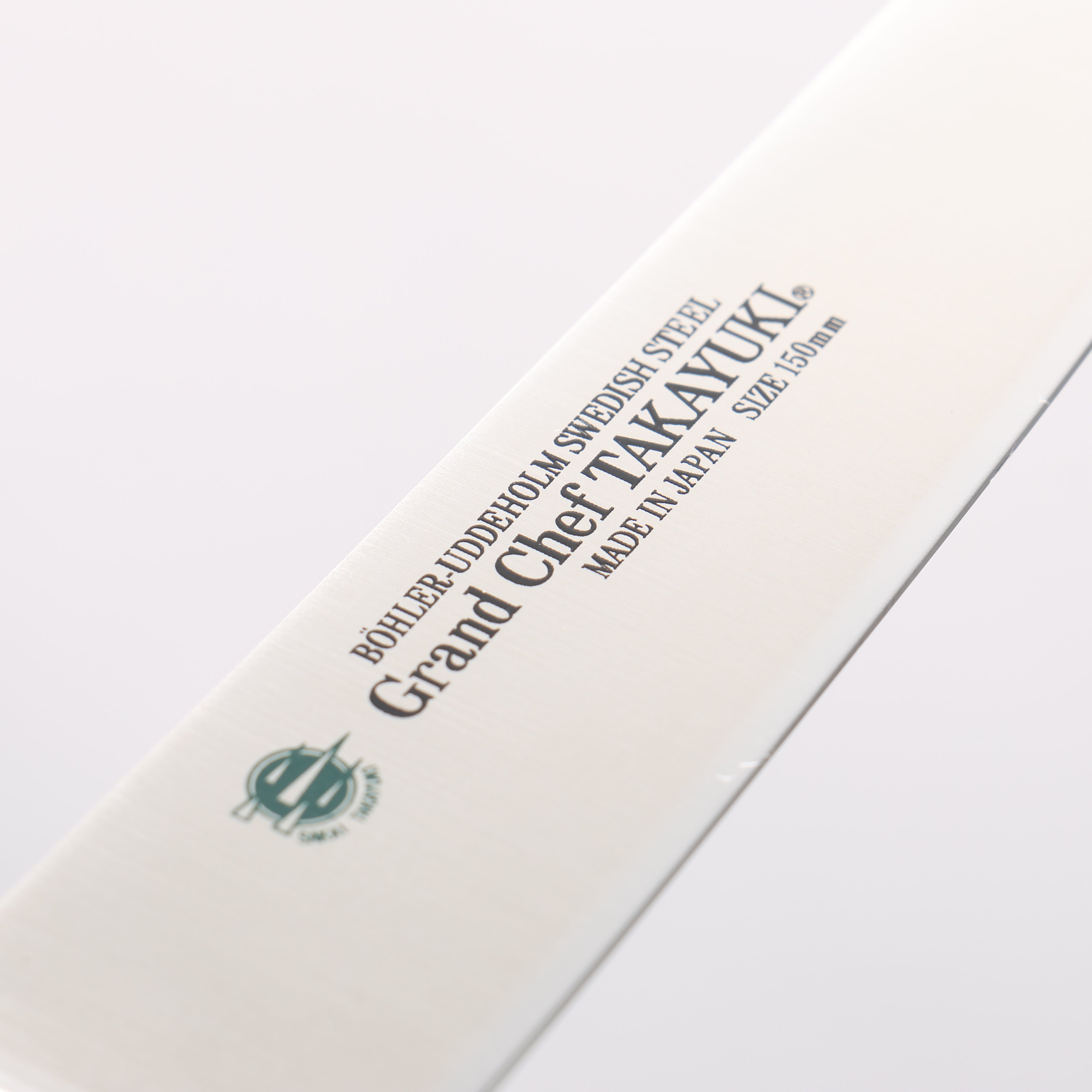 Sakai Takayuki Grand Chef Grand Chef Swedish Steel-stn Petty-Utility 150mm Black Micarta Handle - Japanny - Best Japanese Knife