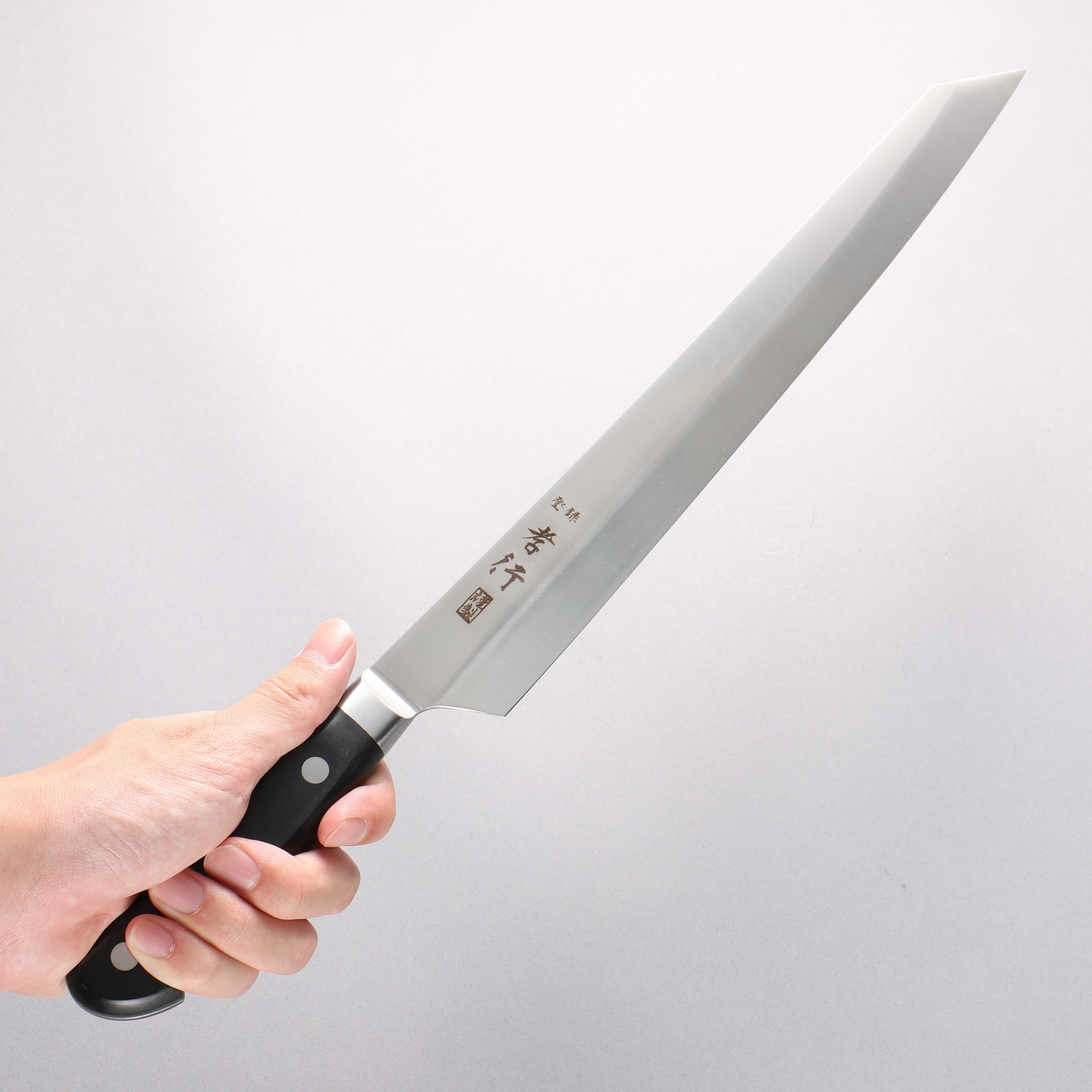 Sakai Takayuki Grand Chef Swedish Steel-stn Sujihiki 300mm with Sheath - Japanny - Best Japanese Knife