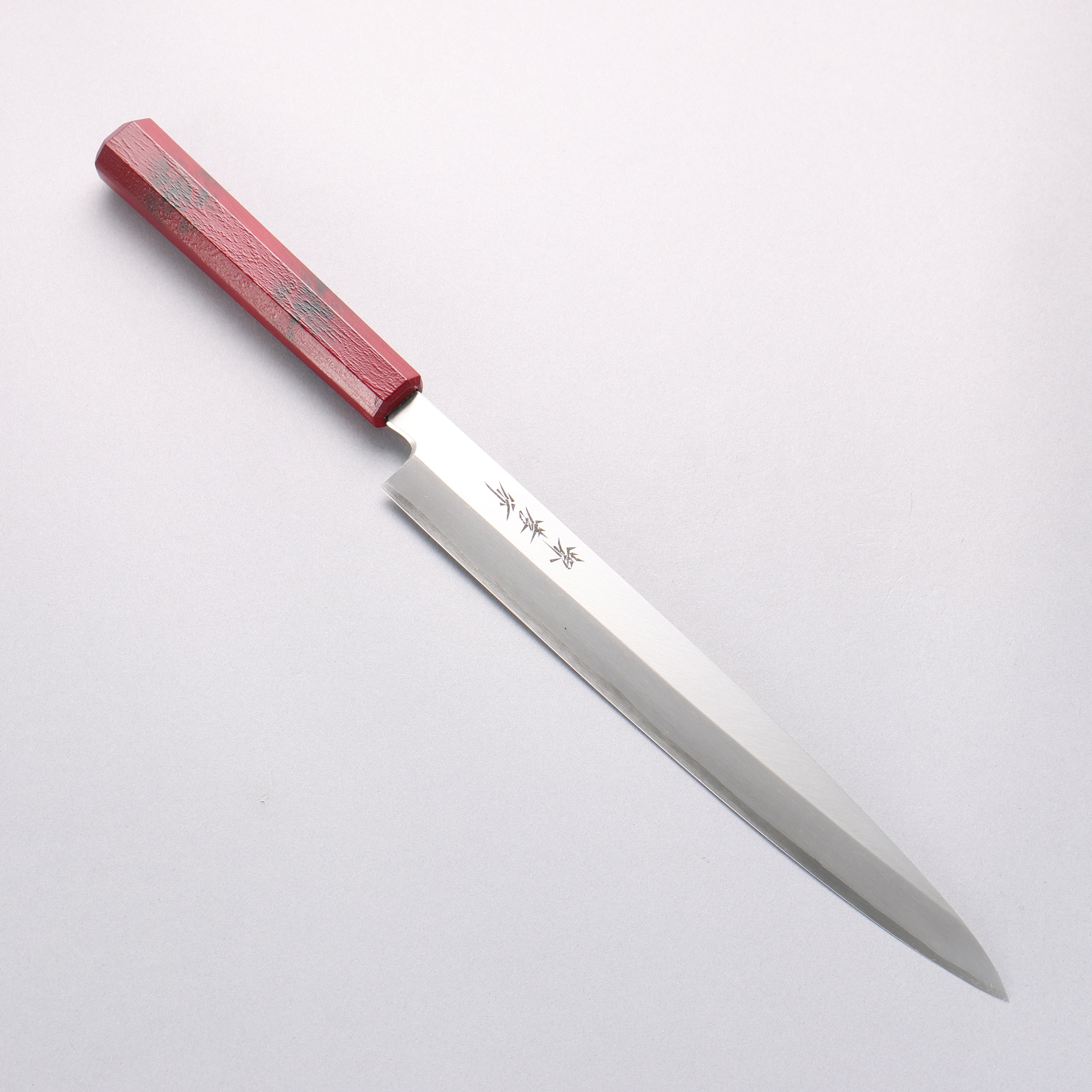 Sakai Takayuki Nanairo INOX Molybdenum Yanagiba 270mm ABS resin(Red tortoiseshell) Handle - Japanny - Best Japanese Knife