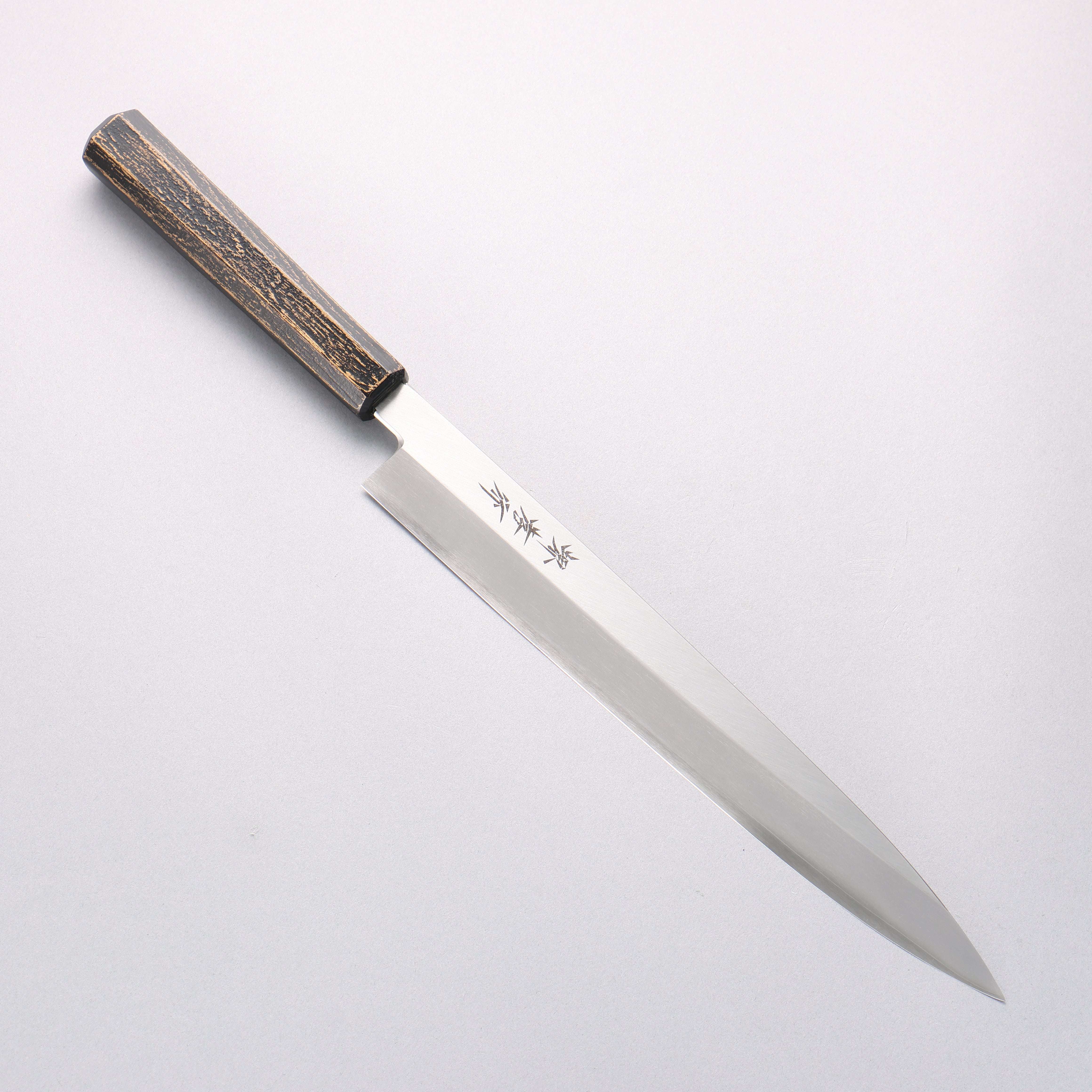 Sakai Takayuki Nanairo INOX Molybdenum Yanagiba 270mm ABS resin(Black gold) Handle - Japanny - Best Japanese Knife