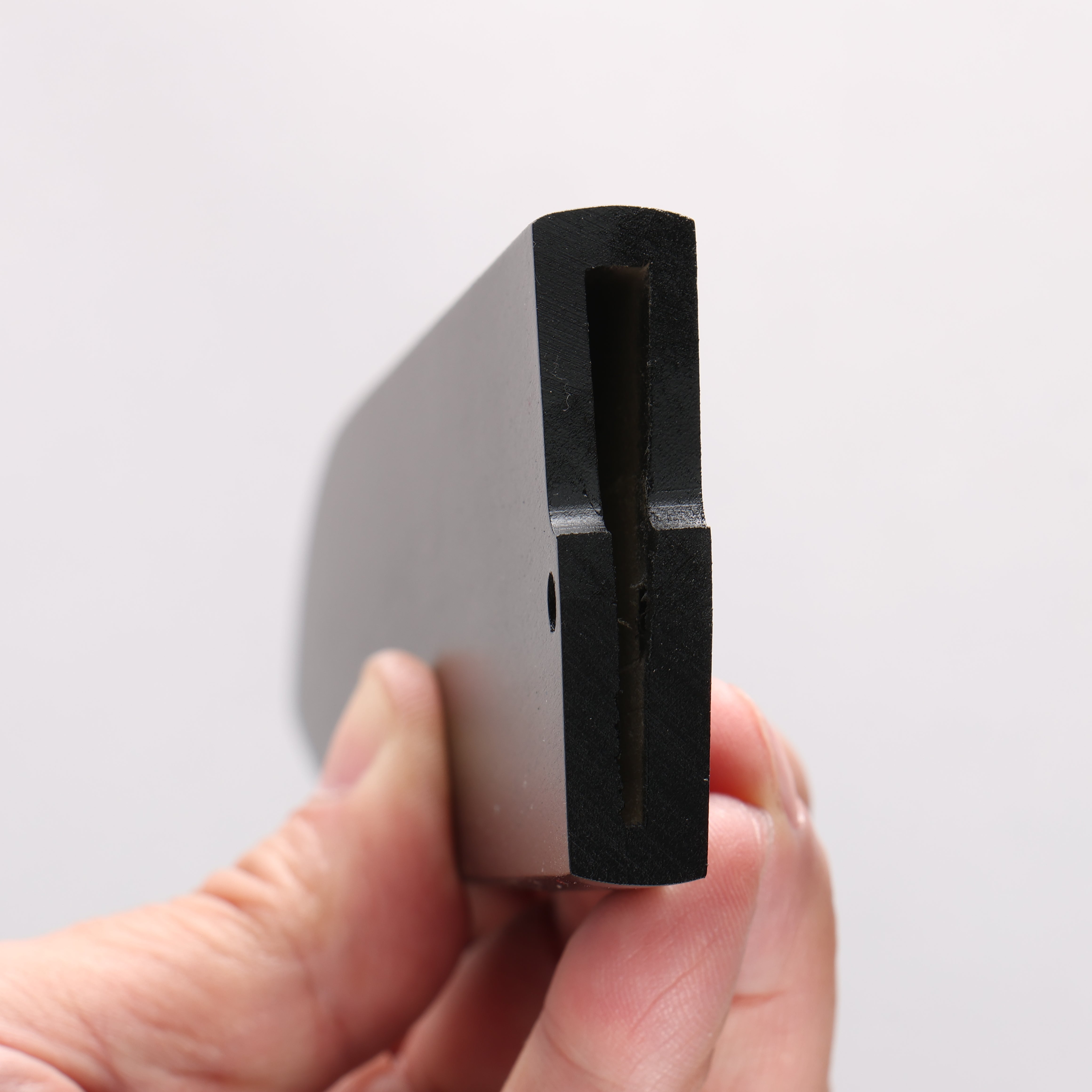 For Yu Kurosaki Knife Black Magnolia Sheath for 150mm Small Santoku with Plastic pin - Japanny - Best Japanese Knife