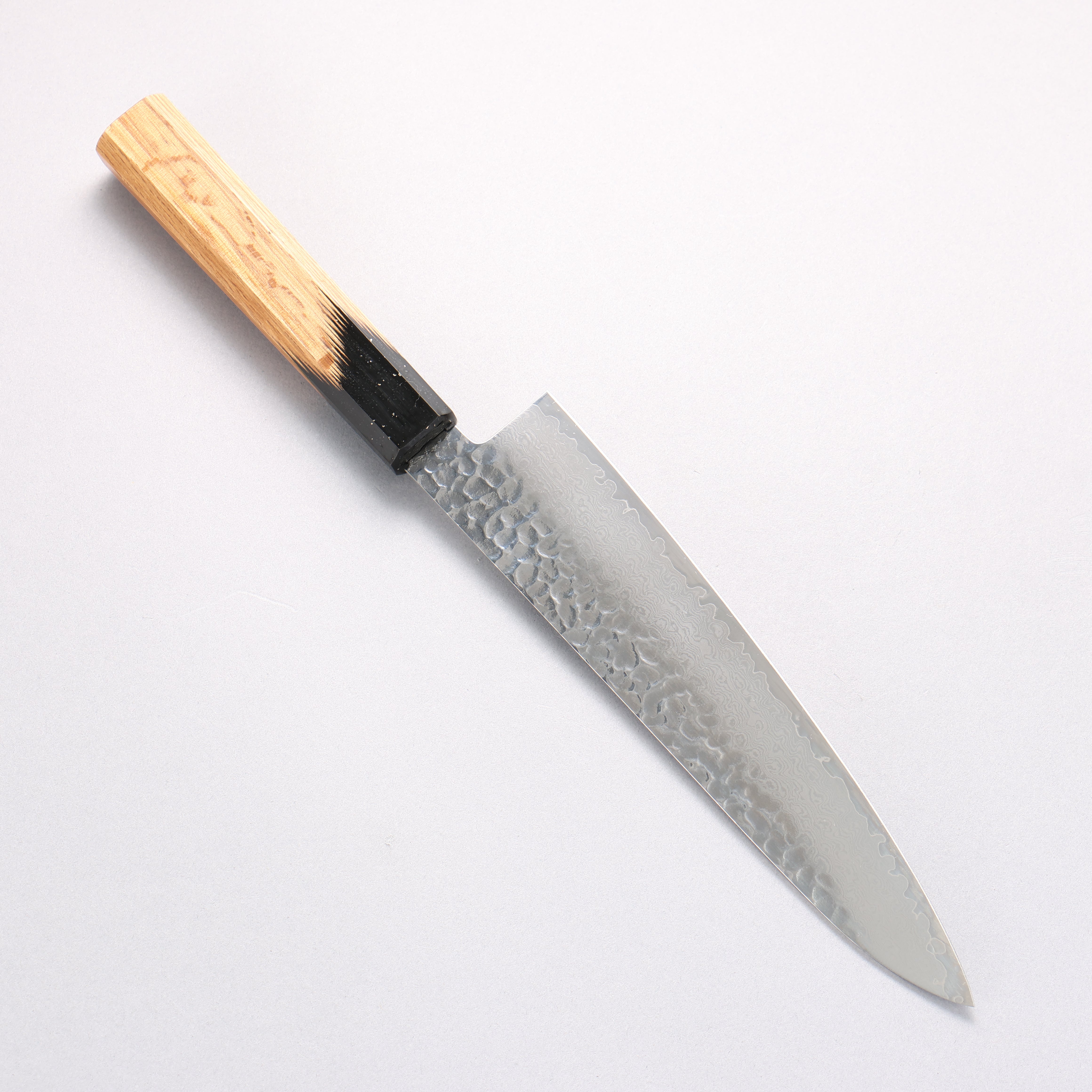 Sakai Takayuki VG10 33 Layer Damascus Gyuto 210mm Live oak Lacquered (Kokushin) Handle - Japanny - Best Japanese Knife