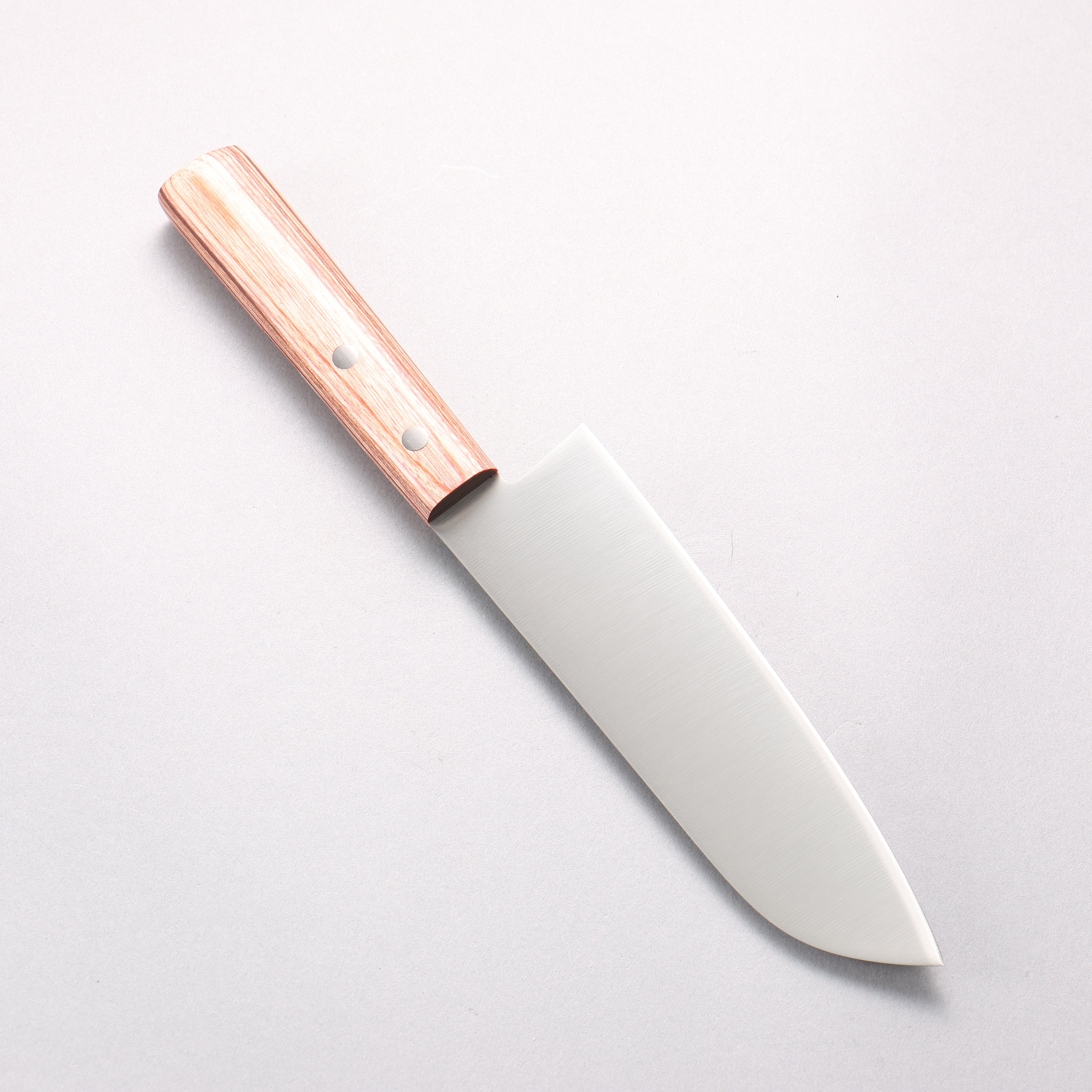 Kanetsune 555 Series DSR-1K6 Santoku 165mm Red Pakka wood Handle - Japanny - Best Japanese Knife