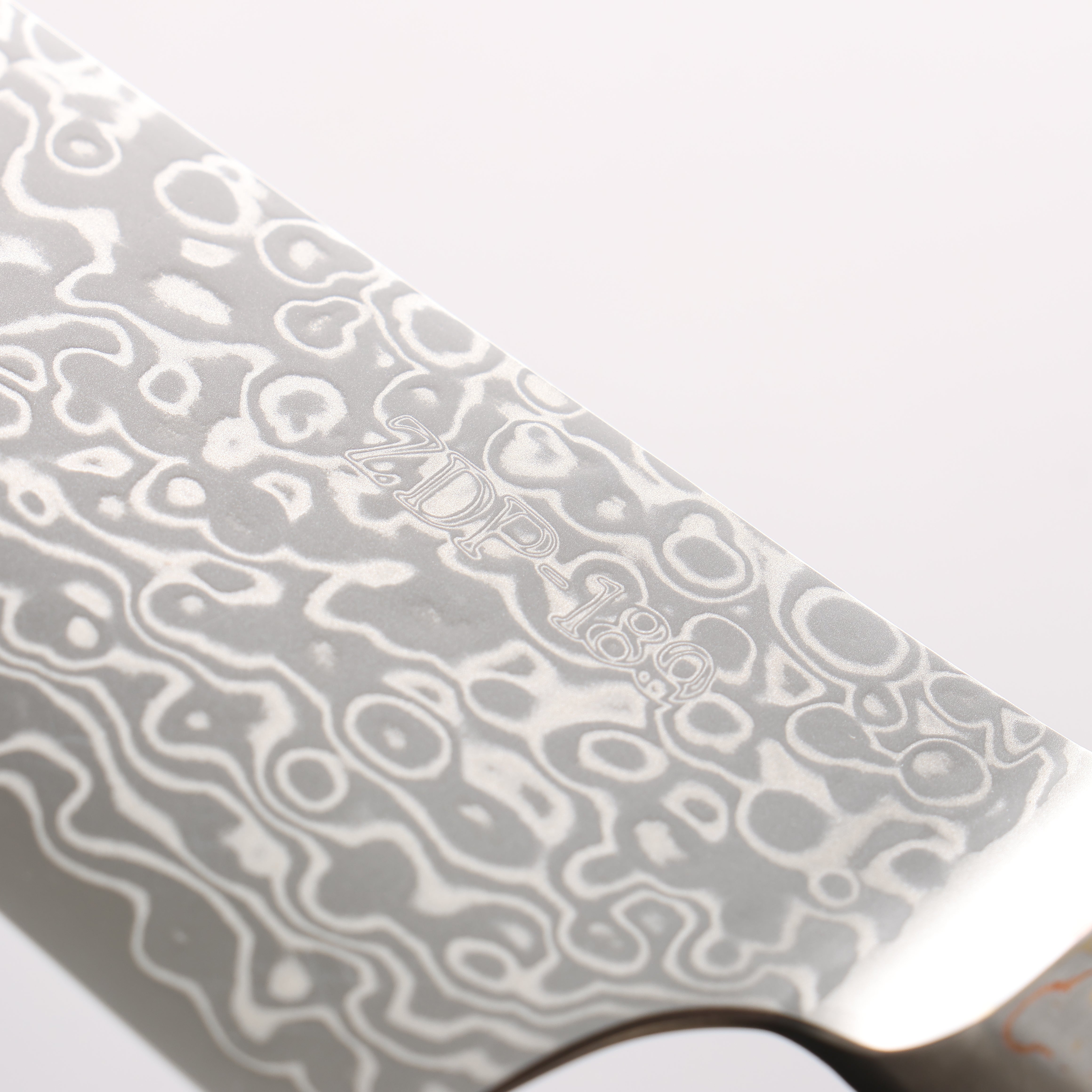 Kajin ZDP189 Damascus Migaki Finished Kiritsuke Santoku 165mm Chinese Quince Burl Inlay Handle - Japanny - Best Japanese Knife