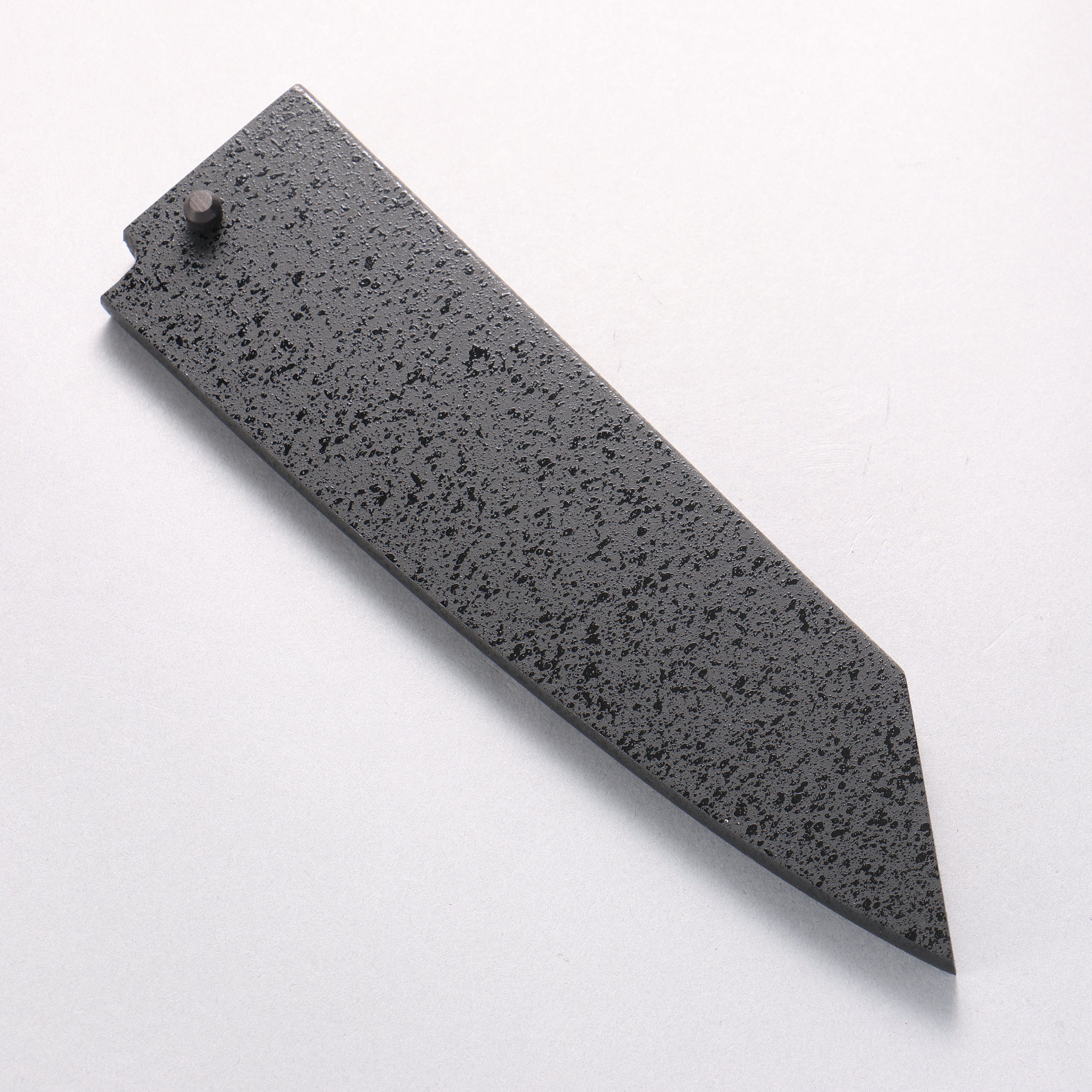 Sakai Takayuki Homura Blue Steel No.2 Kengata Santoku 195mm Ebony Wood Handle - Japanny - Best Japanese Knife