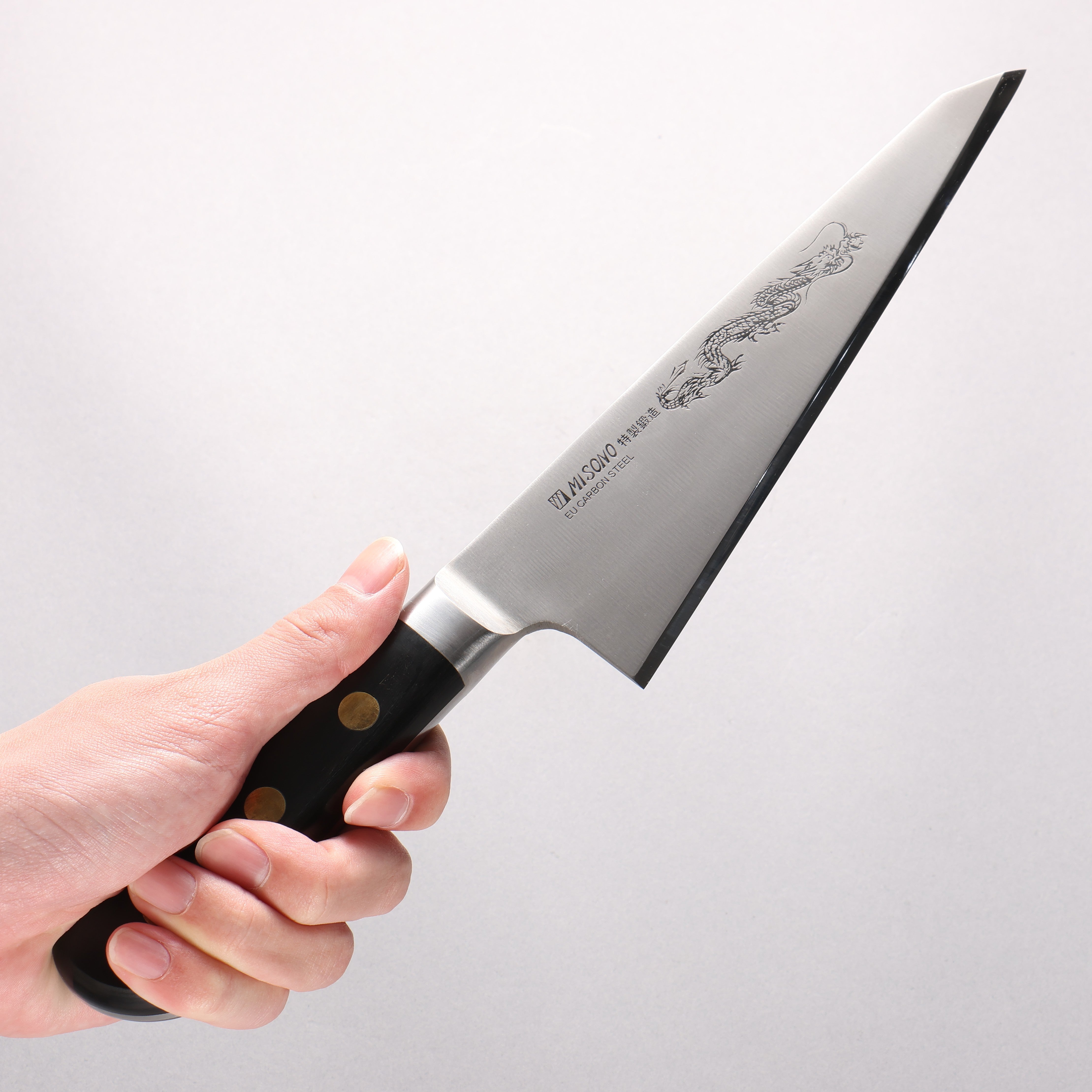 Misono Swedish Steel Dragon engraving Garasuki Boning 185mm - Japanny - Best Japanese Knife