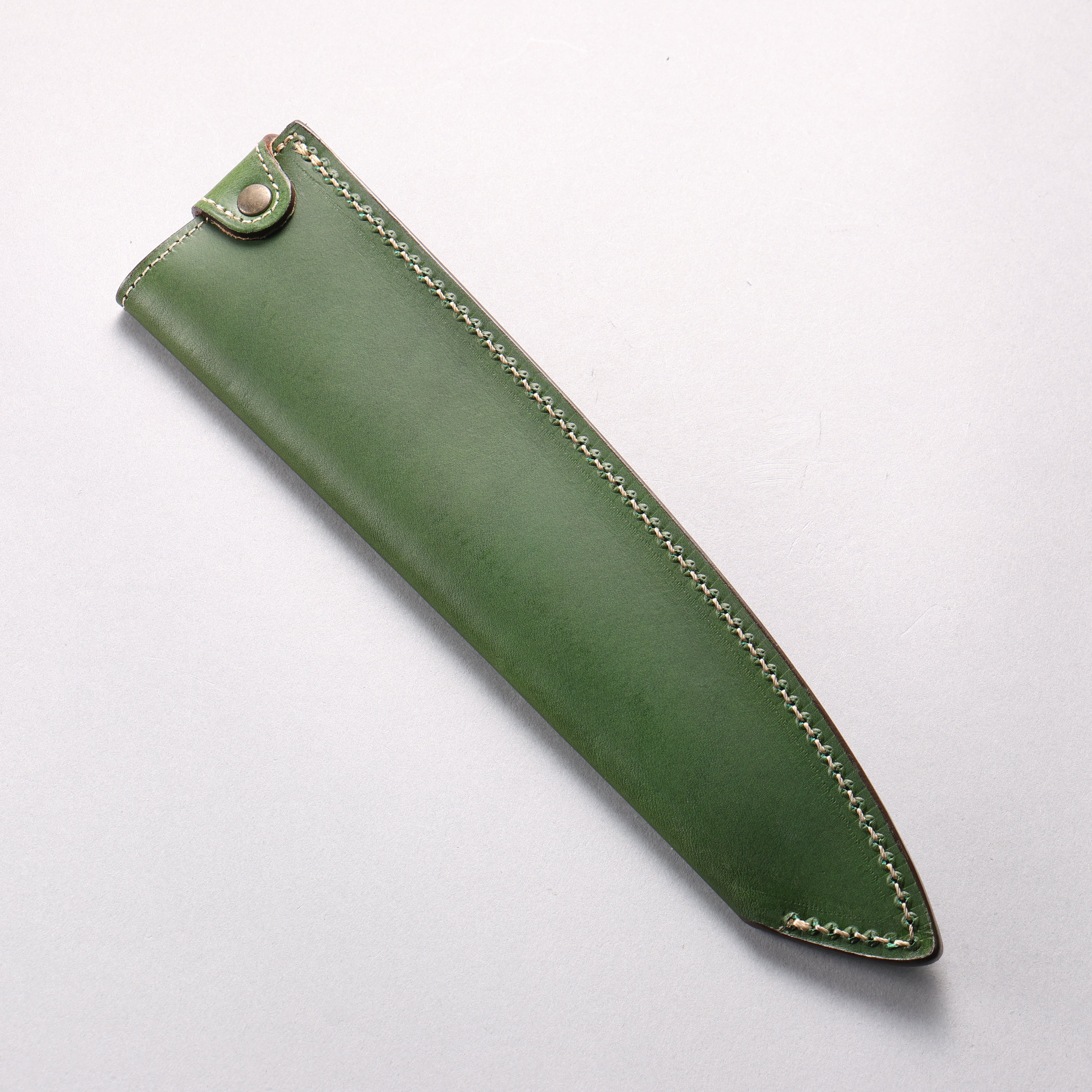 Buttero Green Sheath for 240mm Gyuto Leather Sheath - Japanny - Best Japanese Knife
