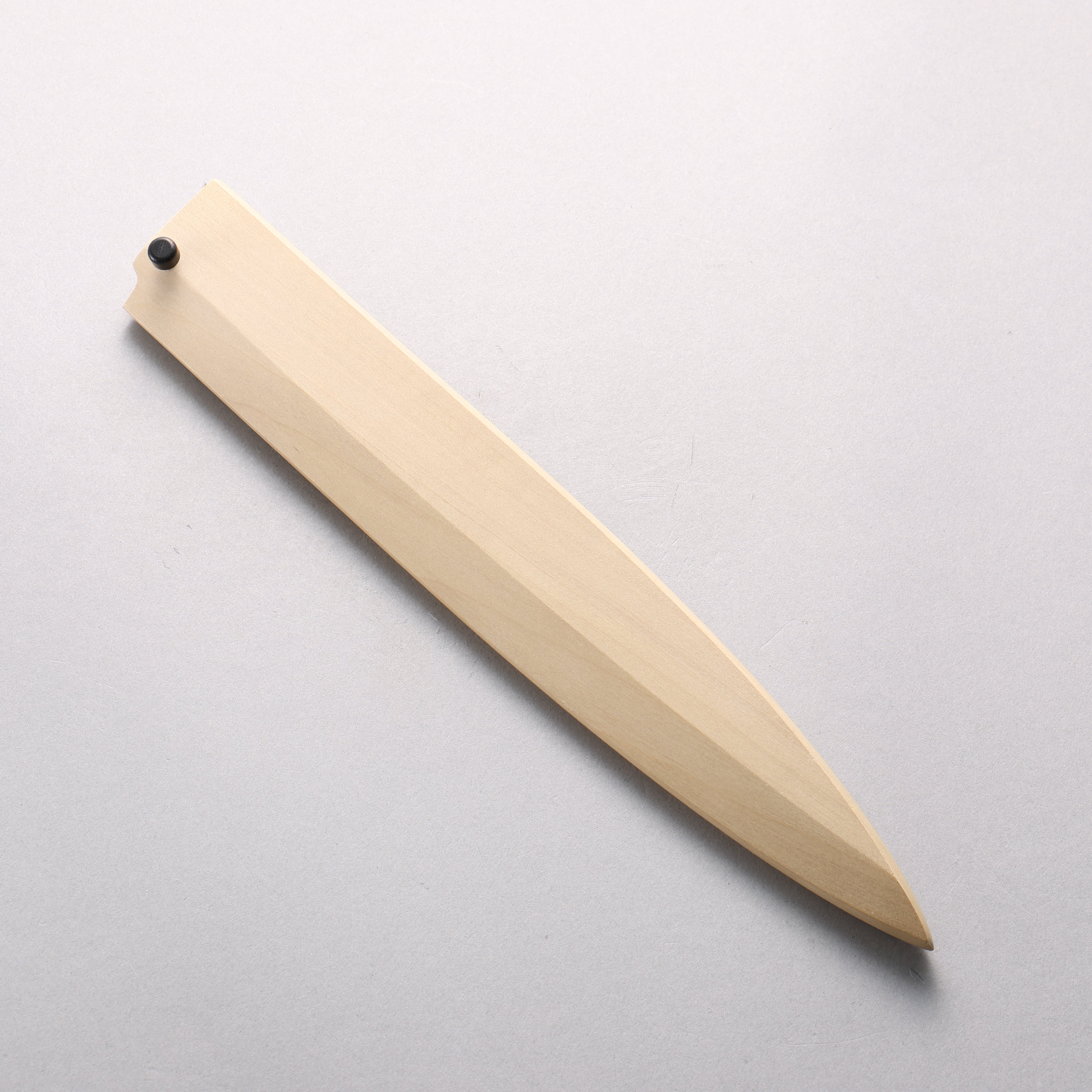 Tessen by Tanaka Tamahagane Mirrored Finish Yanagiba 240mm Ebony Wood Handle with Sheath - Japanny - Best Japanese Knife