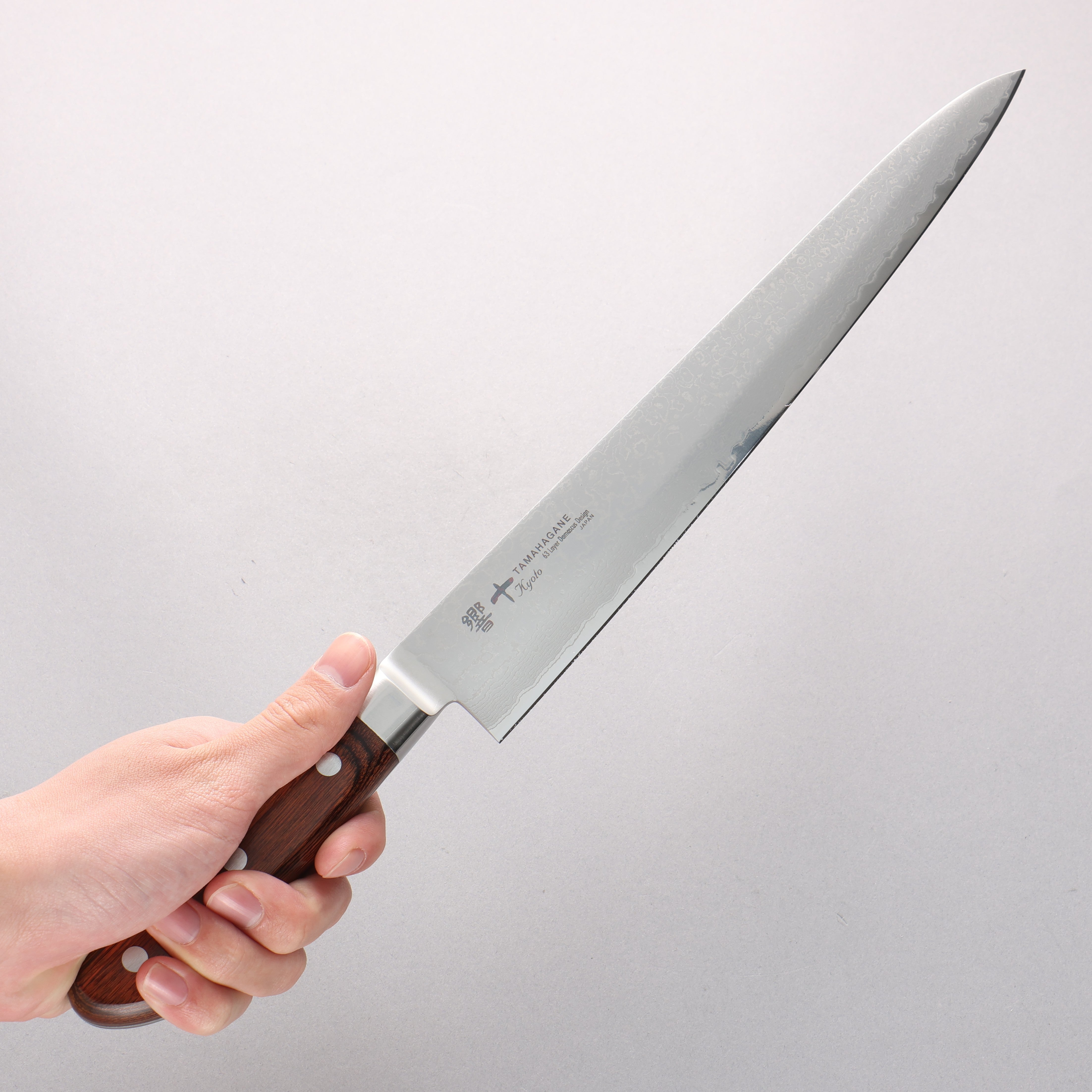 Tamahagane Kyoto 63 Layer Damascus Sujihiki 270mm KP-1112 - Japanny - Best Japanese Knife