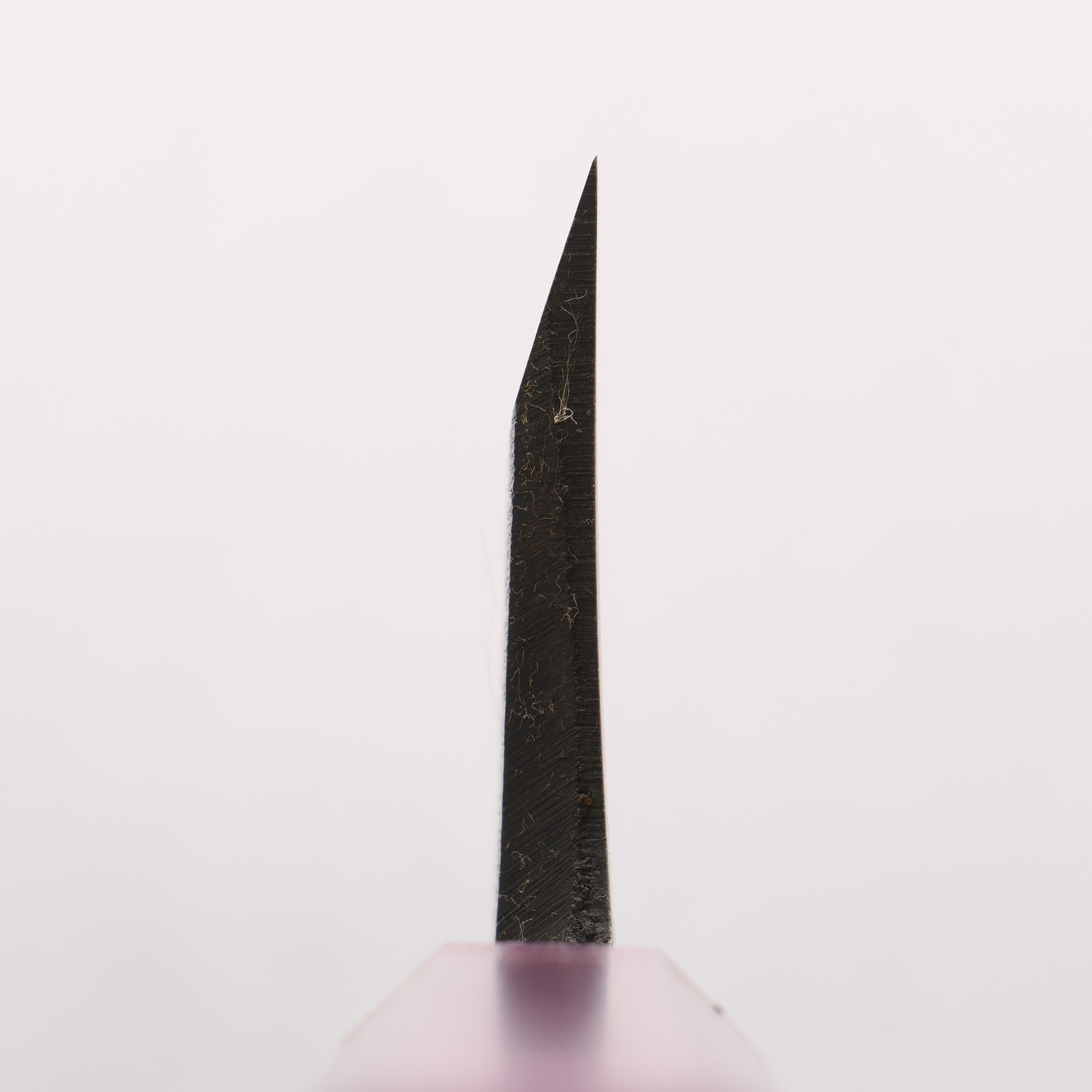 Seisuke White Steel No.2 Kurouchi Deba 180mm Purple Lacquered Handle - Japanny - Best Japanese Knife