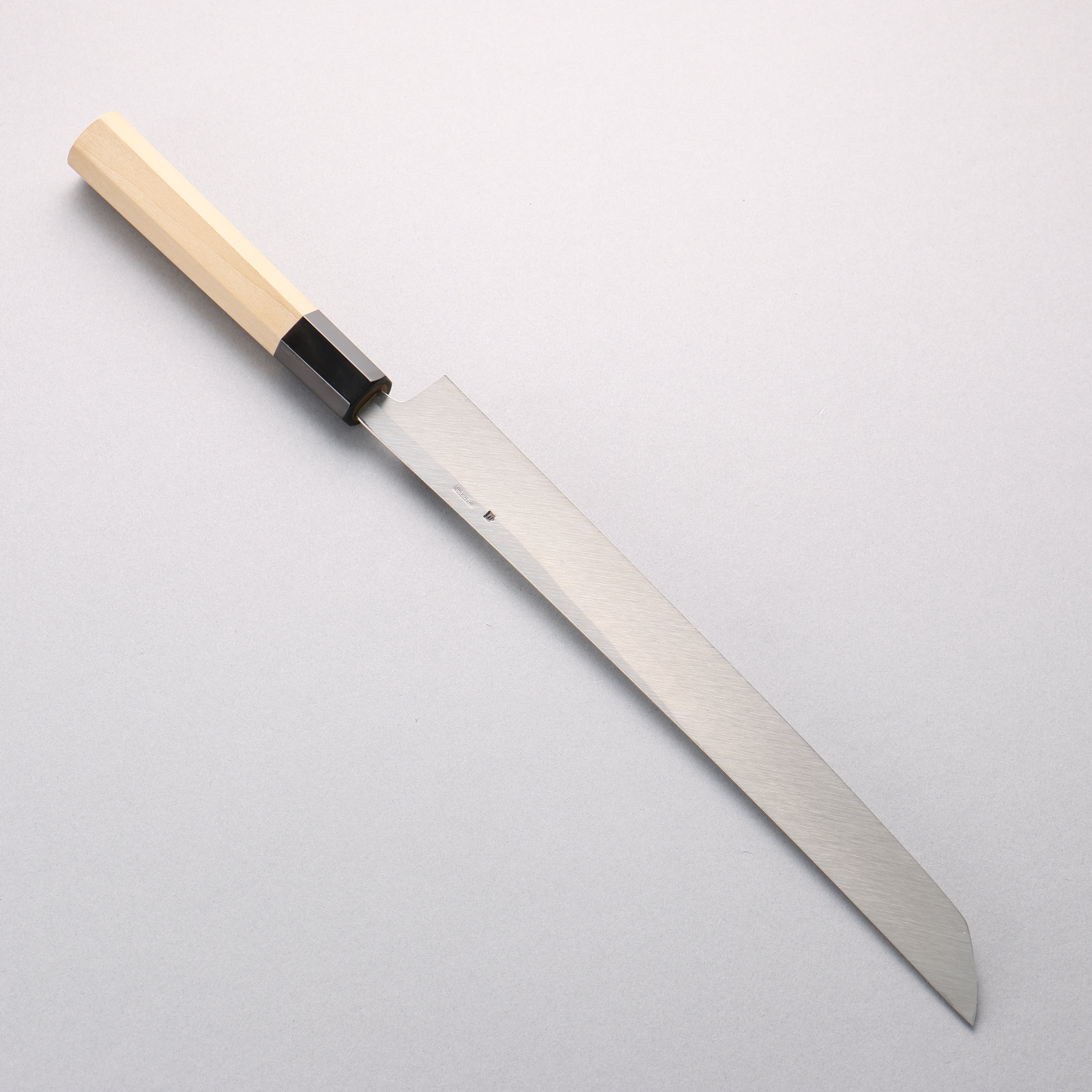 Kikuzuki White Steel No.2 Nashiji Sakimaru Takohiki 270mm Magnolia Handle - Japanny - Best Japanese Knife