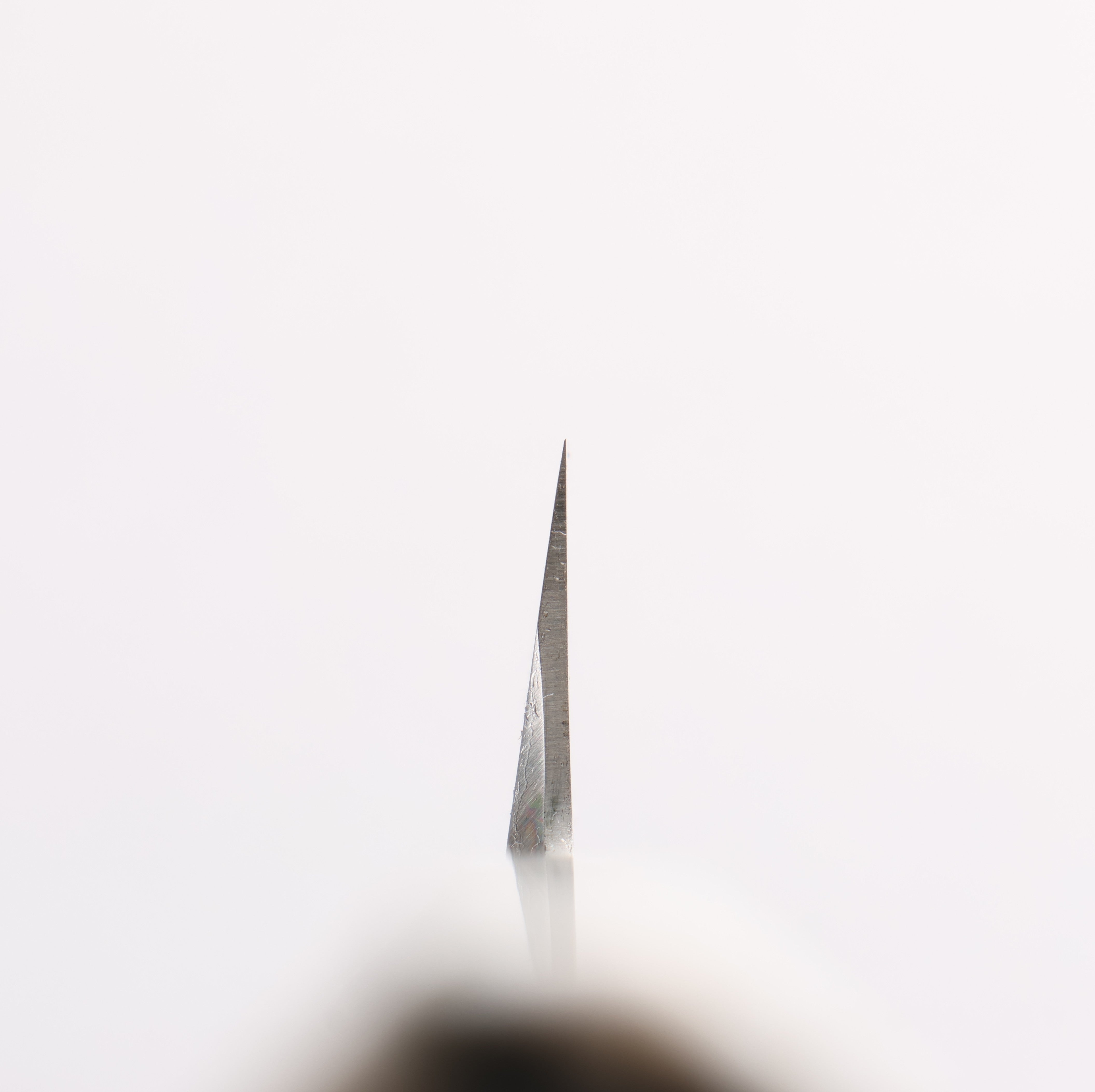 Sakai Takayuki Chef Series Silver Steel No.3 Mukimono 180mm Stabilized wood (White Ferrule and End Cap) Handle with Sheath - Japanny - Best Japanese Knife