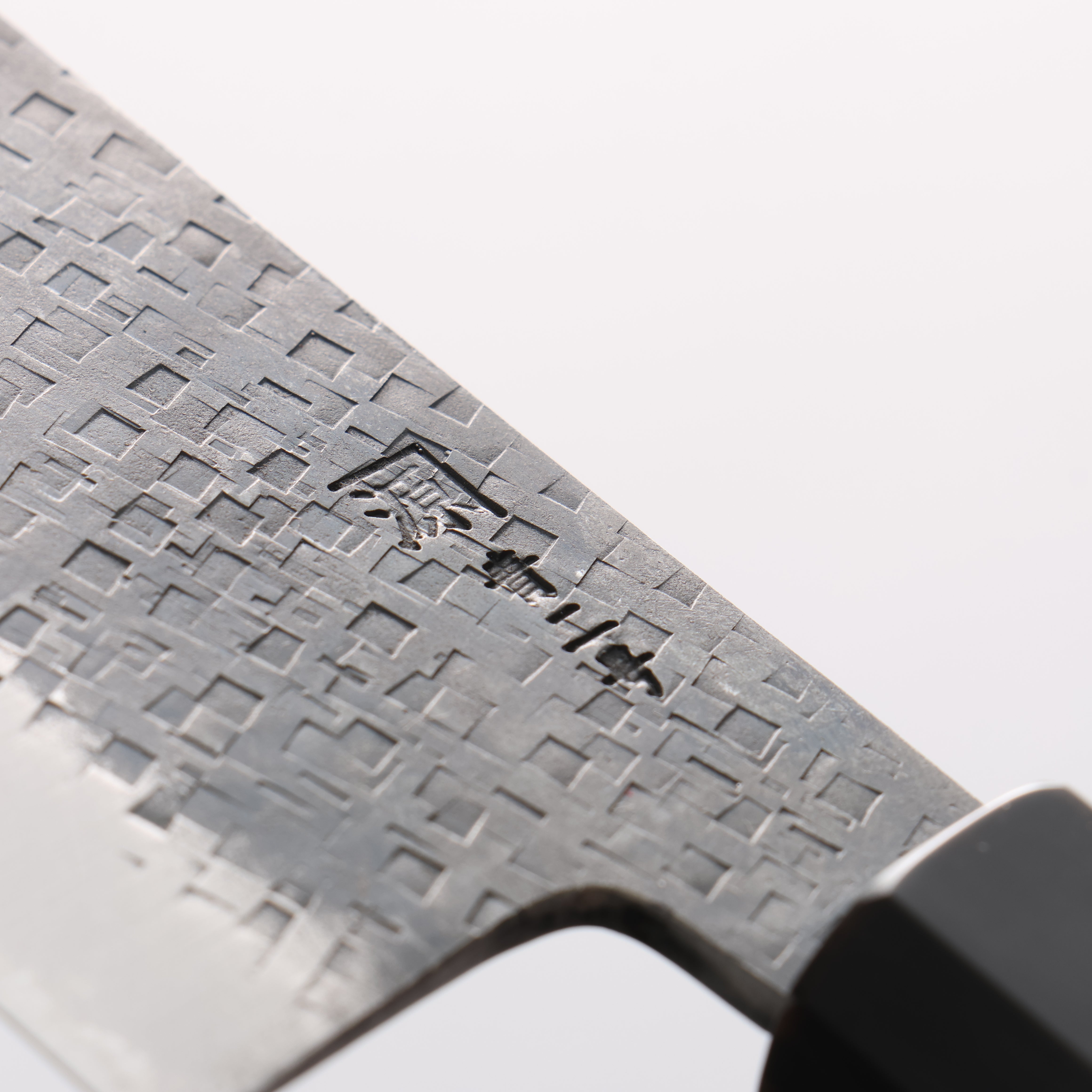 Shigeki Tanaka Blue Steel No.2 TEKKA Kurouchi Nakiri Japanese Chef Knife 165mm - Japanny - Best Japanese Knife