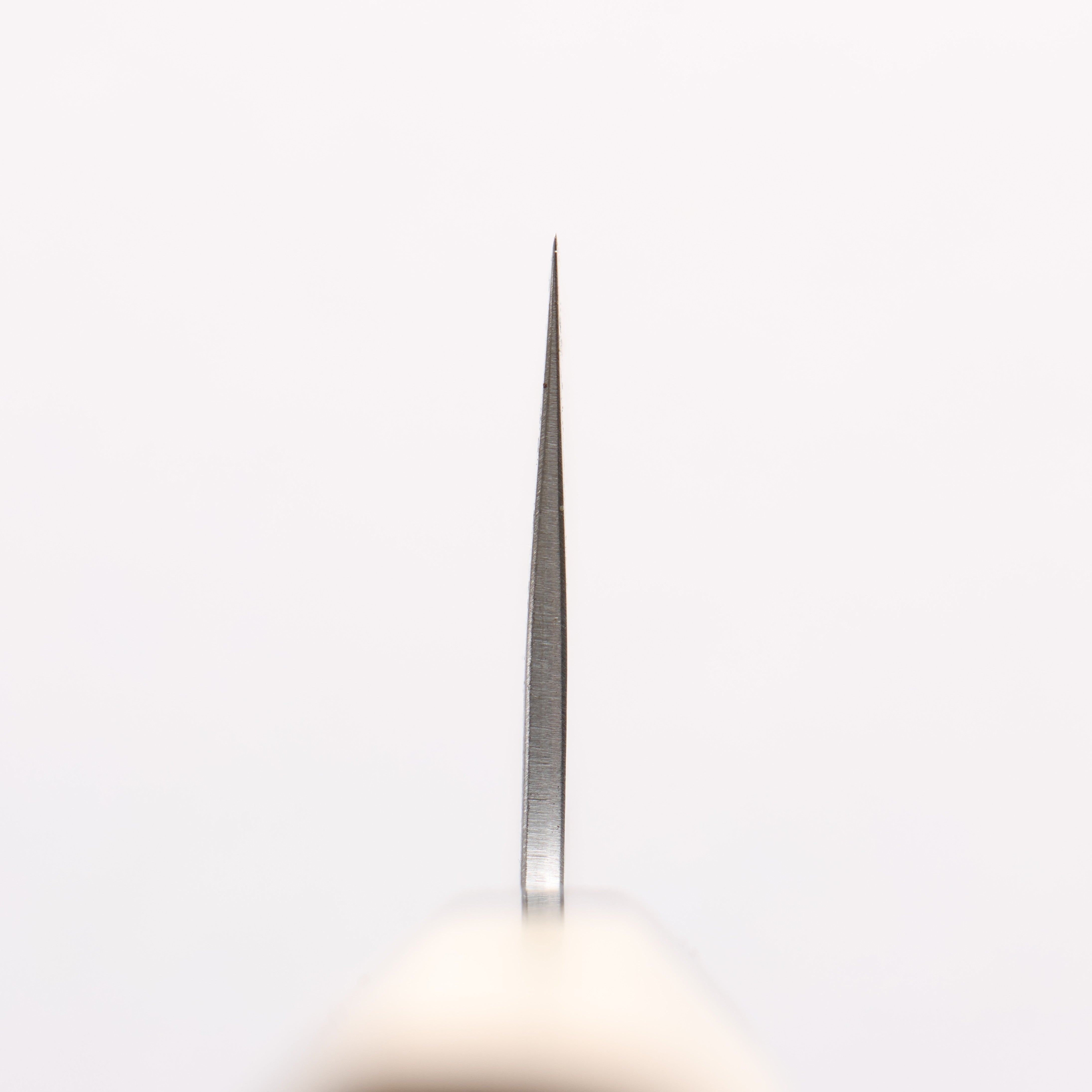 Oul White Steel No.2 Hammered Santoku 165mm Magnolia Handle - Japanny - Best Japanese Knife