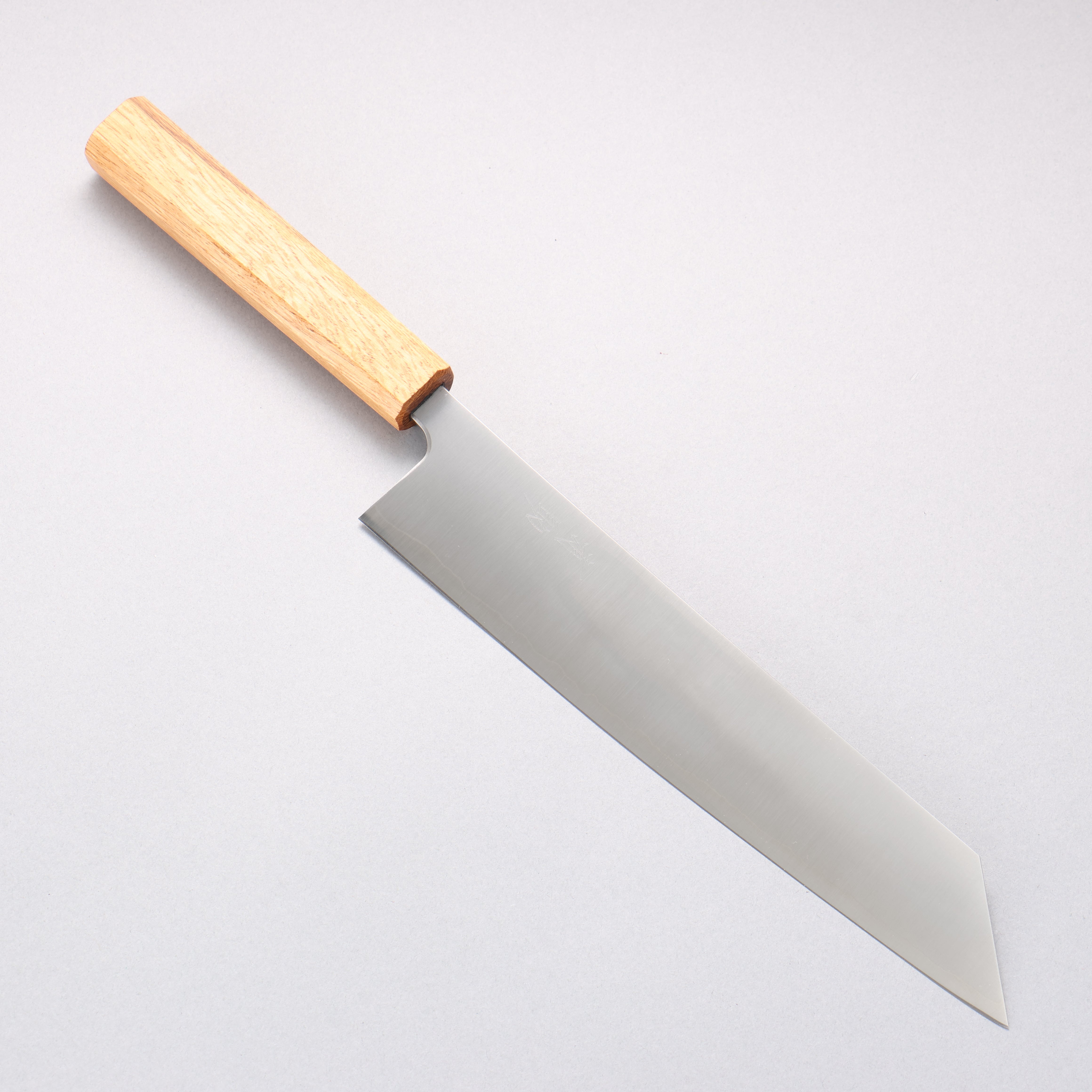 Seisuke Silver Steel No.3 Migaki Polish Finish Kiritsuke Gyuto 240mm White Oak Handle - Japanny - Best Japanese Knife