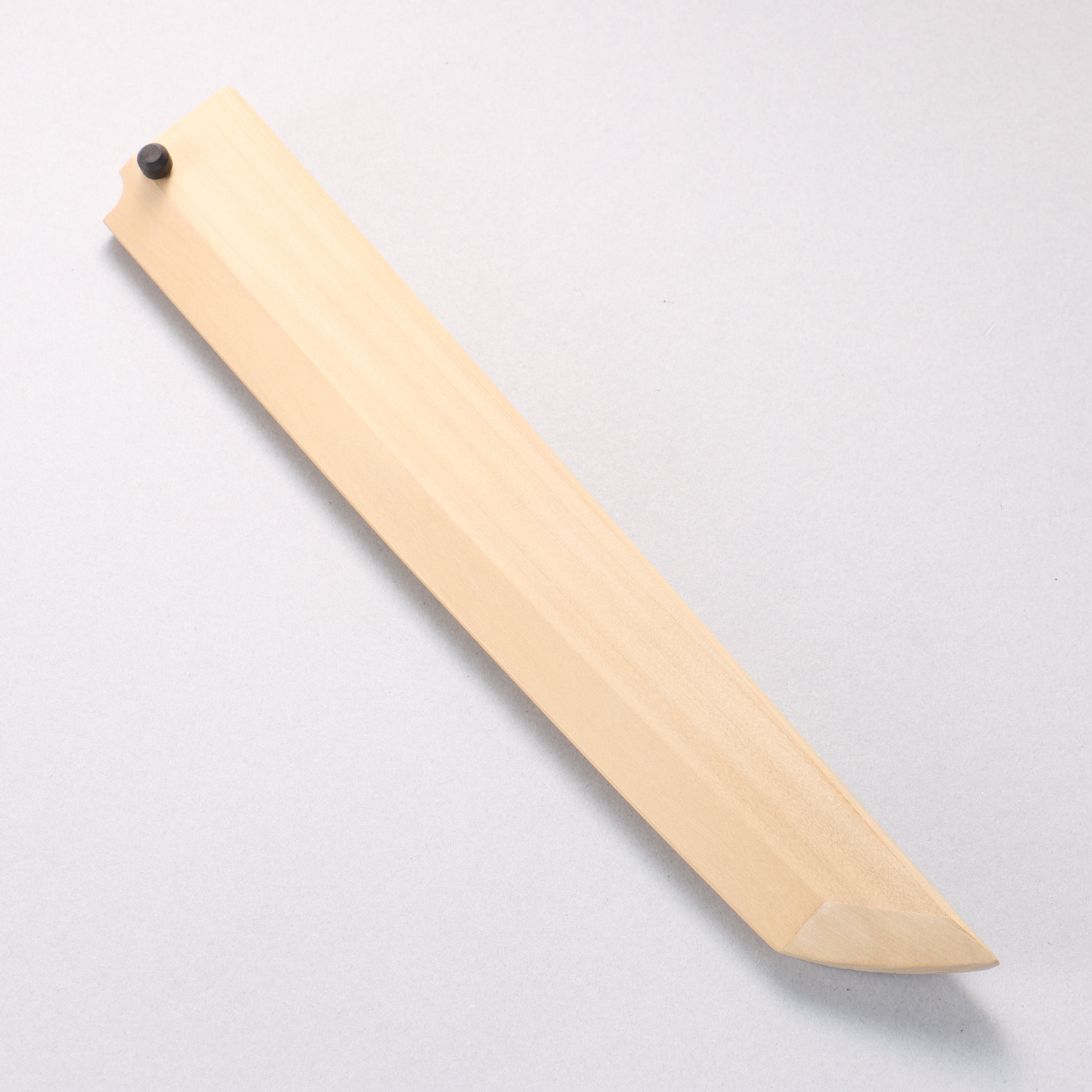 Tessen by Tanaka Tamahagane Sakimaru Yanagiba 240mm Ebony Wood Handle with Sheath - Japanny - Best Japanese Knife