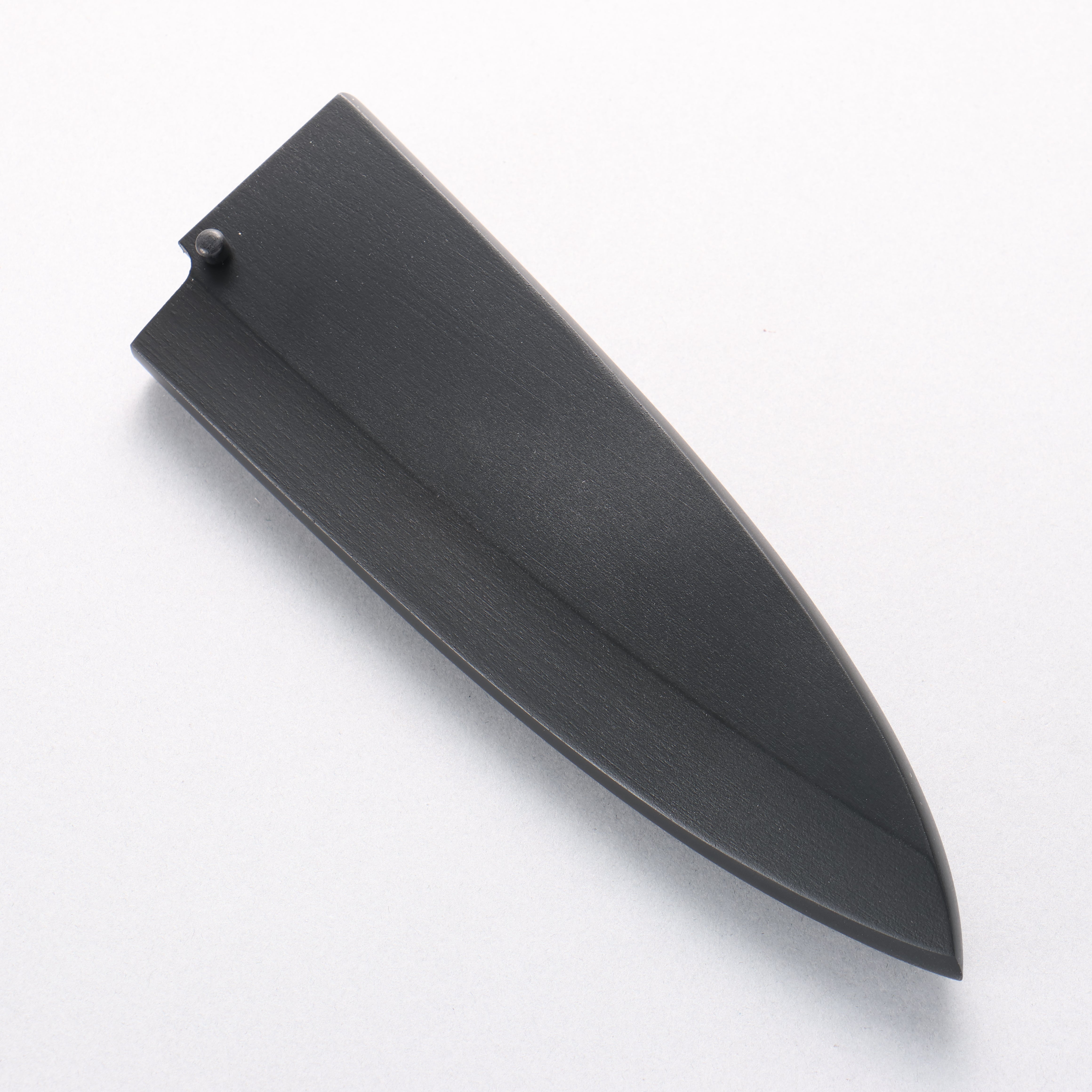 Black Magnolia Sheath for 165mm Deba with Plywood pin Kaneko - Japanny - Best Japanese Knife