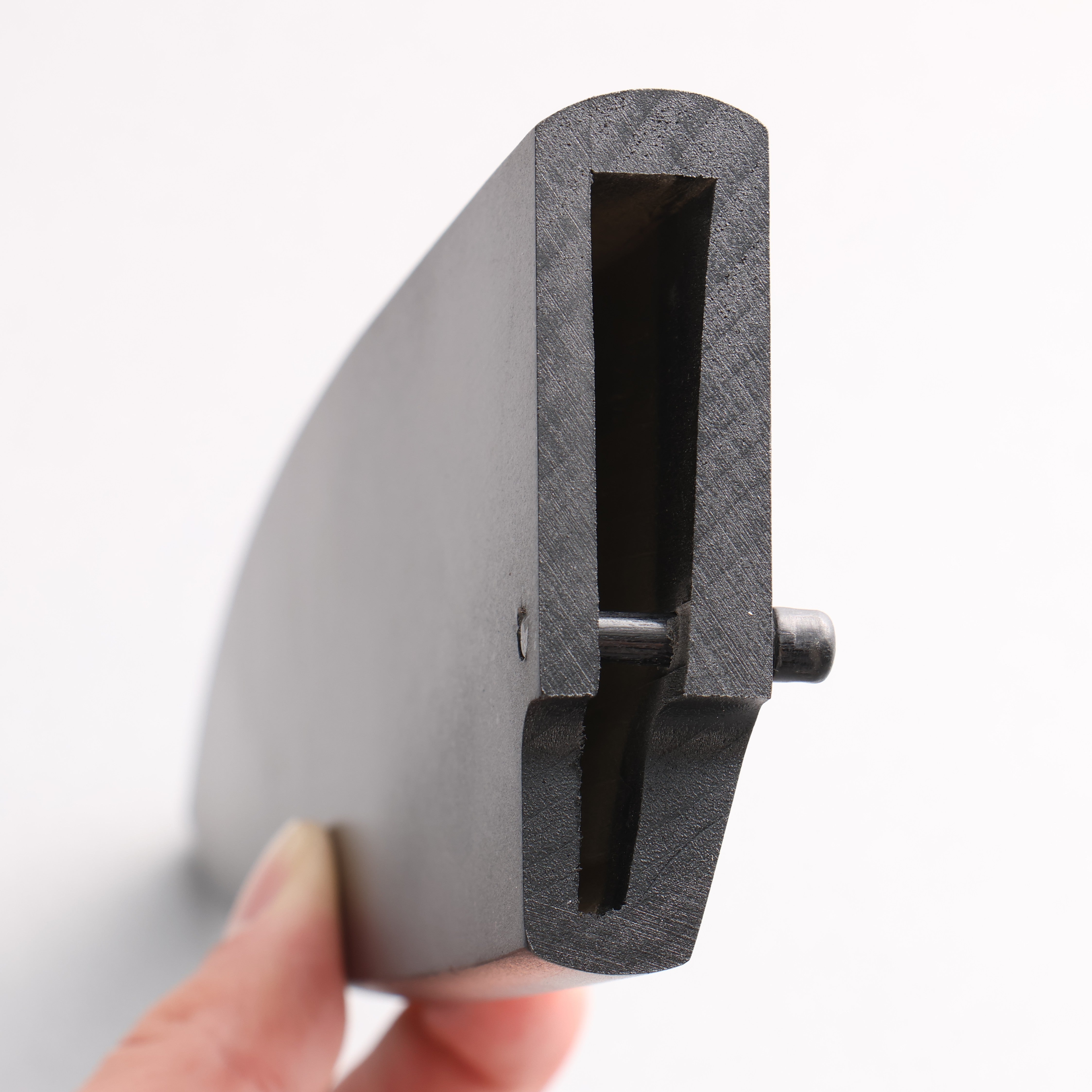 Black Magnolia Sheath for 180mm Deba with Plywood pin Kaneko - Japanny - Best Japanese Knife